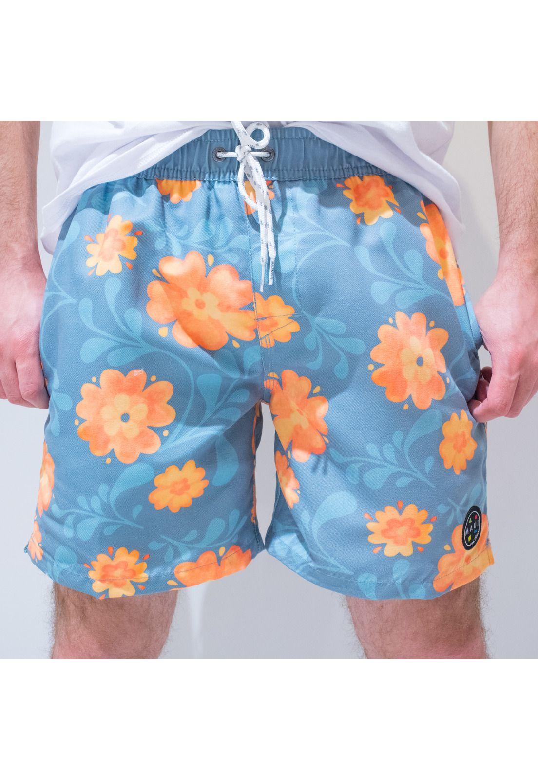 Traje De Baño Hombre Naranja Maui and Sons 5T266-MV19-0