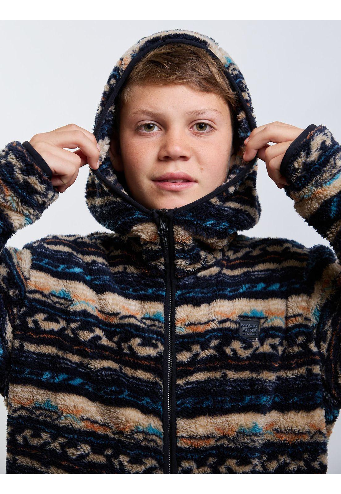 Poleron Chiporro Andean Multicolor Infantil Maui And Sons-3