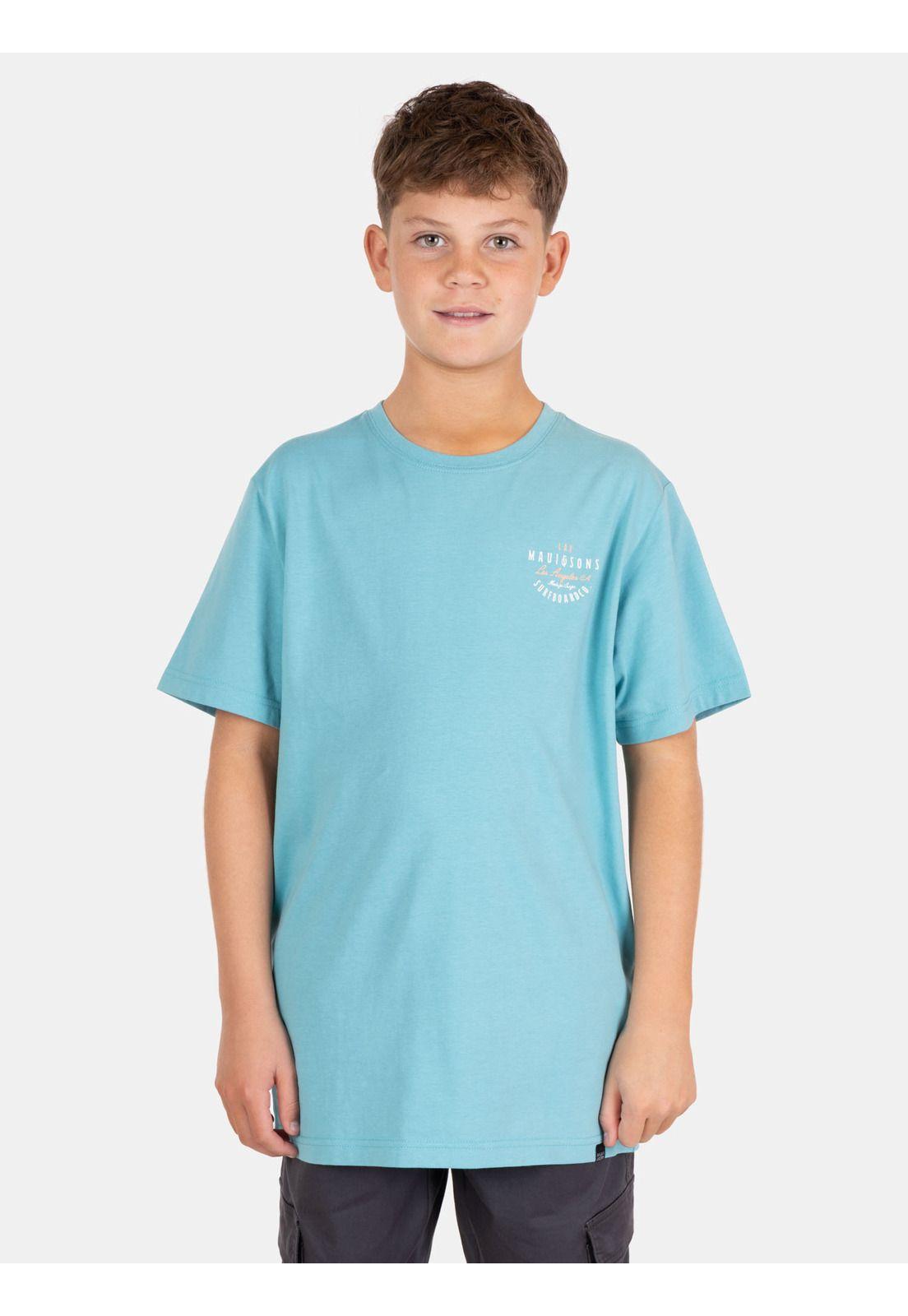 Polera MC OlaTribe Celeste Infantil Maui And Sons-0