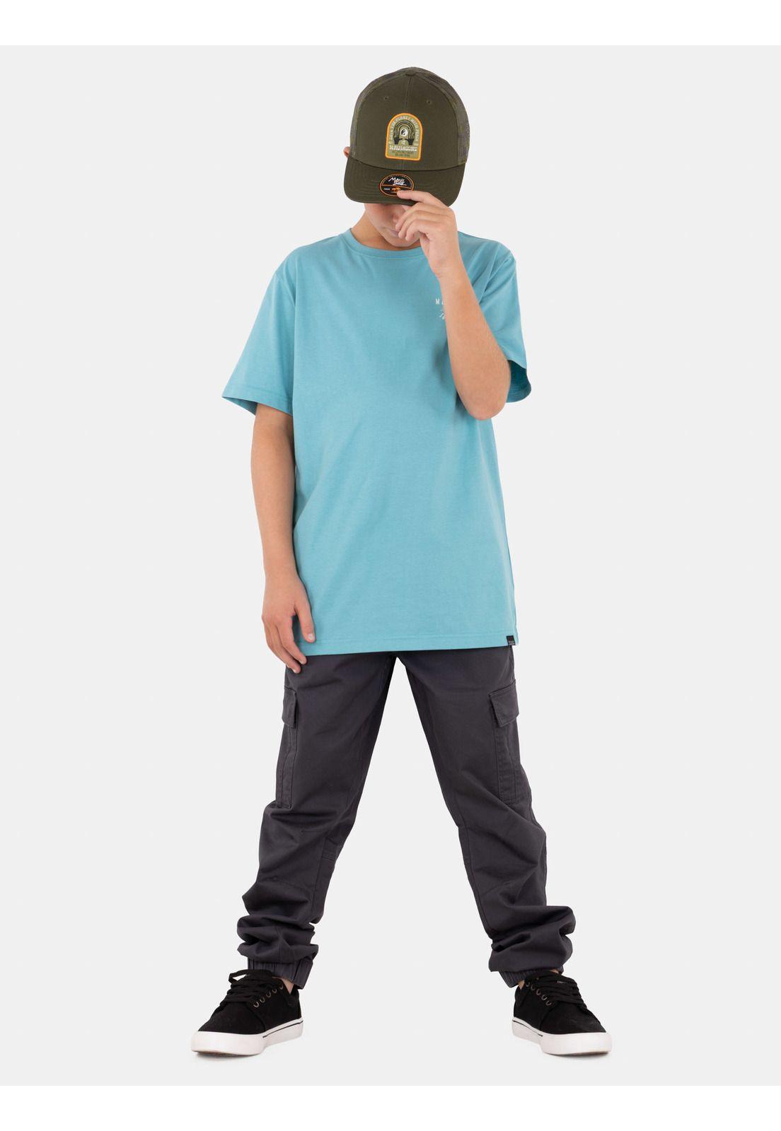 Polera MC OlaTribe Celeste Infantil Maui And Sons-3