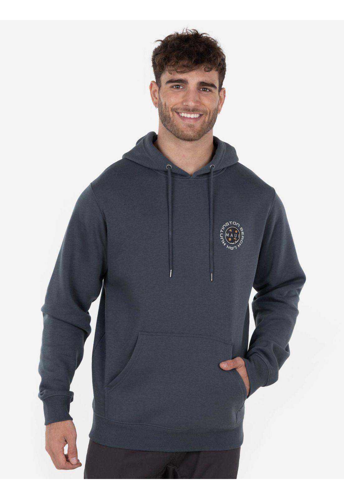 Poleron HUNTINGTON BEACH Hombre Verde Maui and Sons-0