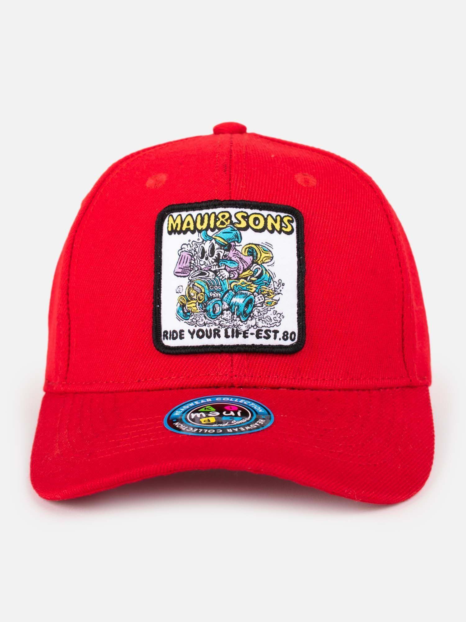 Jockey Canvas Racer Rojo Niño Maui And Sons-3