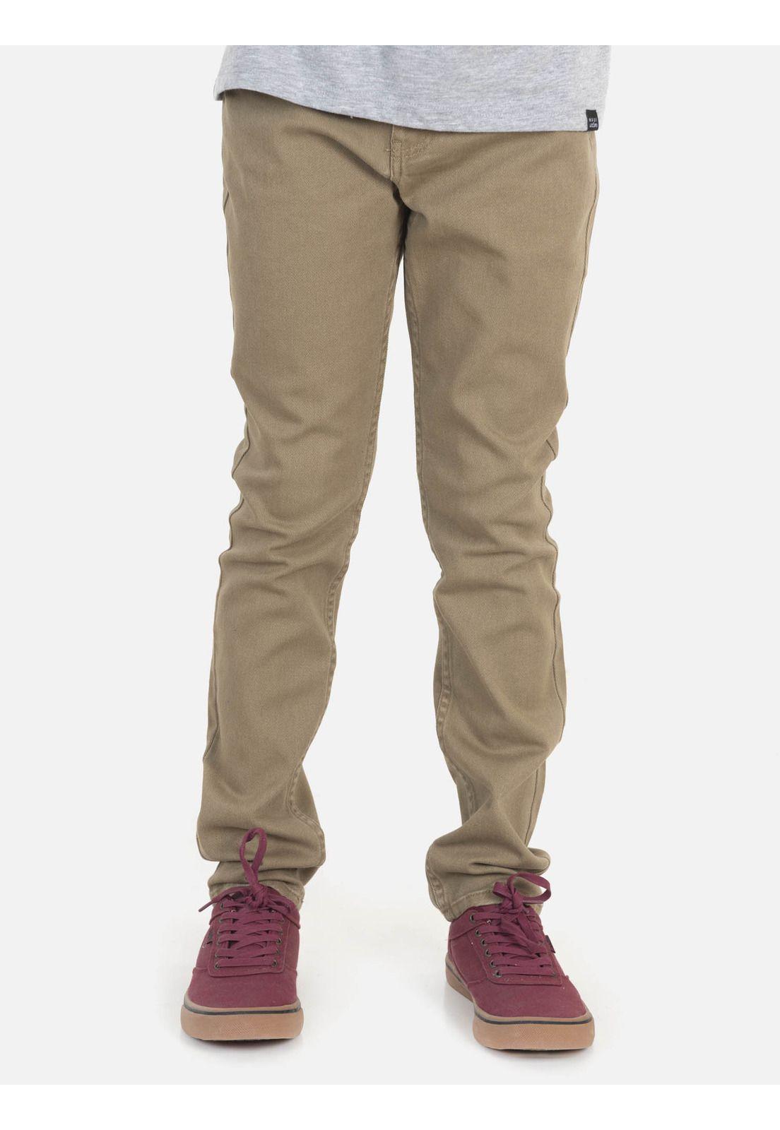 Pantalon Juvenil 5N1413-MI22 Café Maui and Sons-0