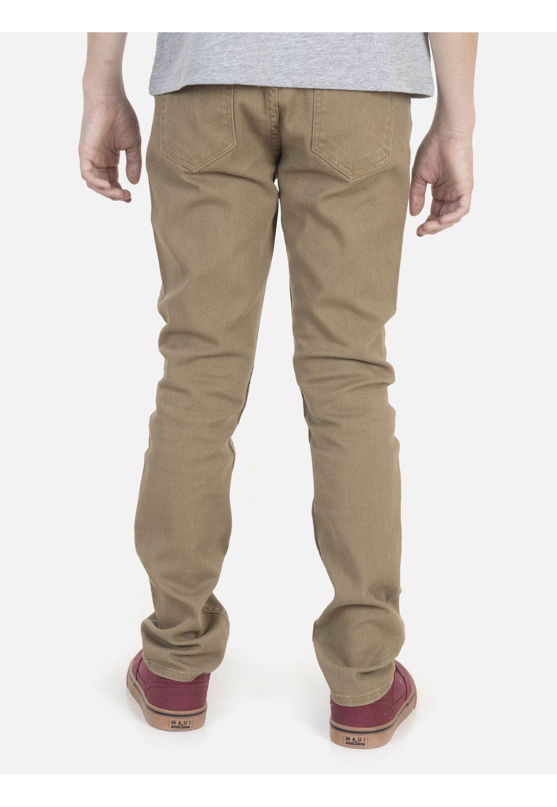 Pantalon Juvenil 5N1413-MI22 Café Maui and Sons-1