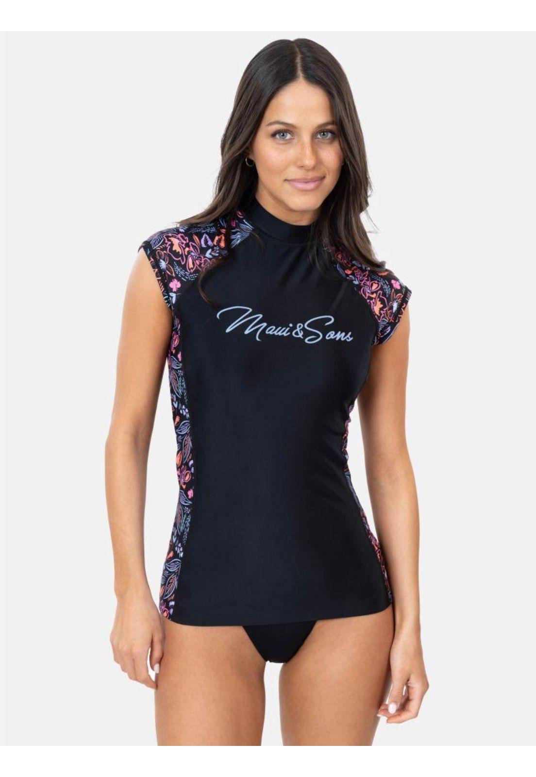 Polera UVP Magic Rashguard Multicolor Mujer Maui And Sons-0