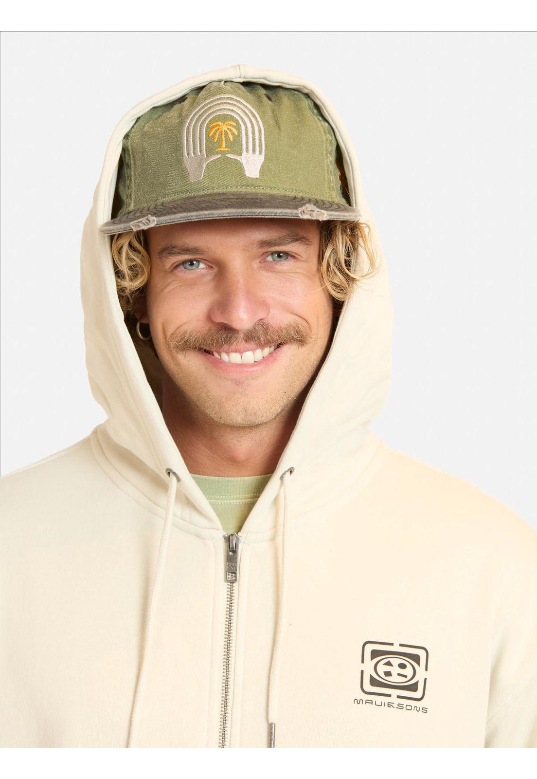 Poleron FZ Tropiluz Beige Hombre Maui And Sons-2
