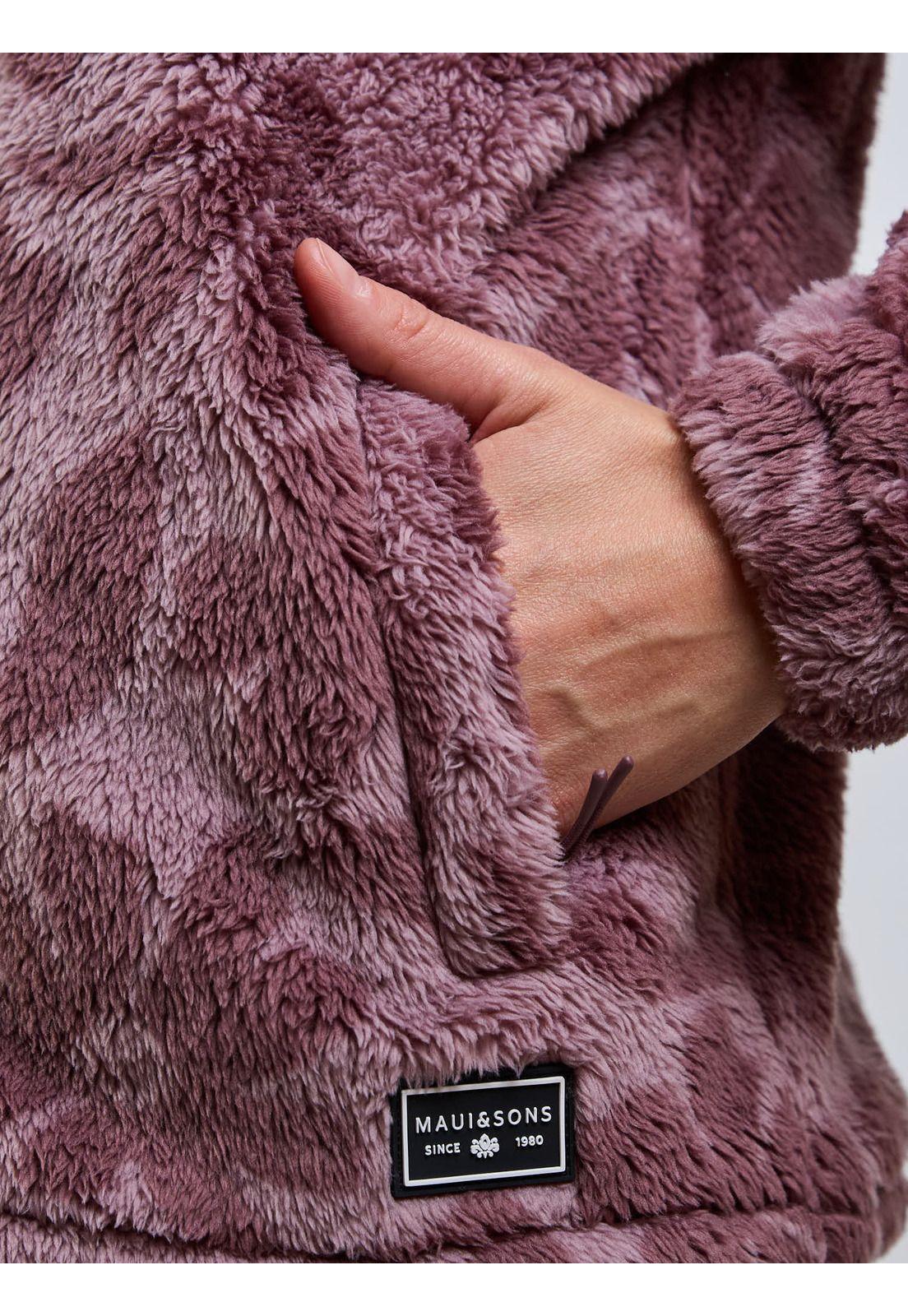 Poleron Chiporro Red pear Multicolor Mujer Maui And Sons-4