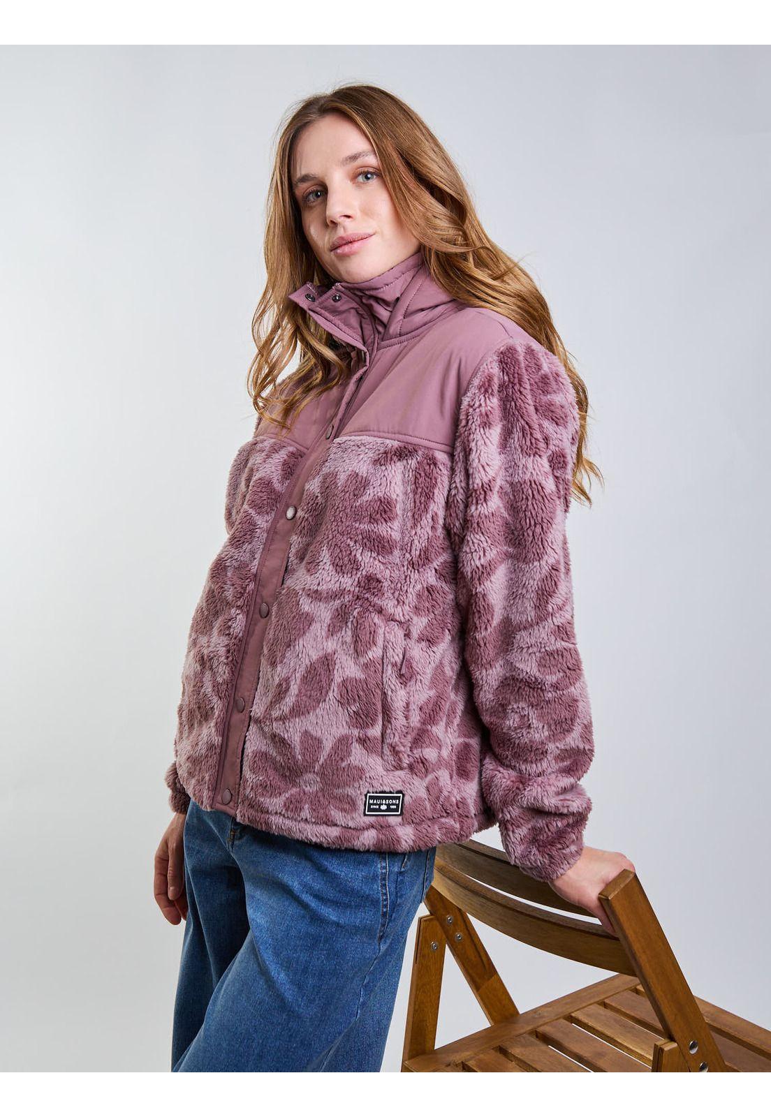 Poleron Chiporro Red pear Multicolor Mujer Maui And Sons-6