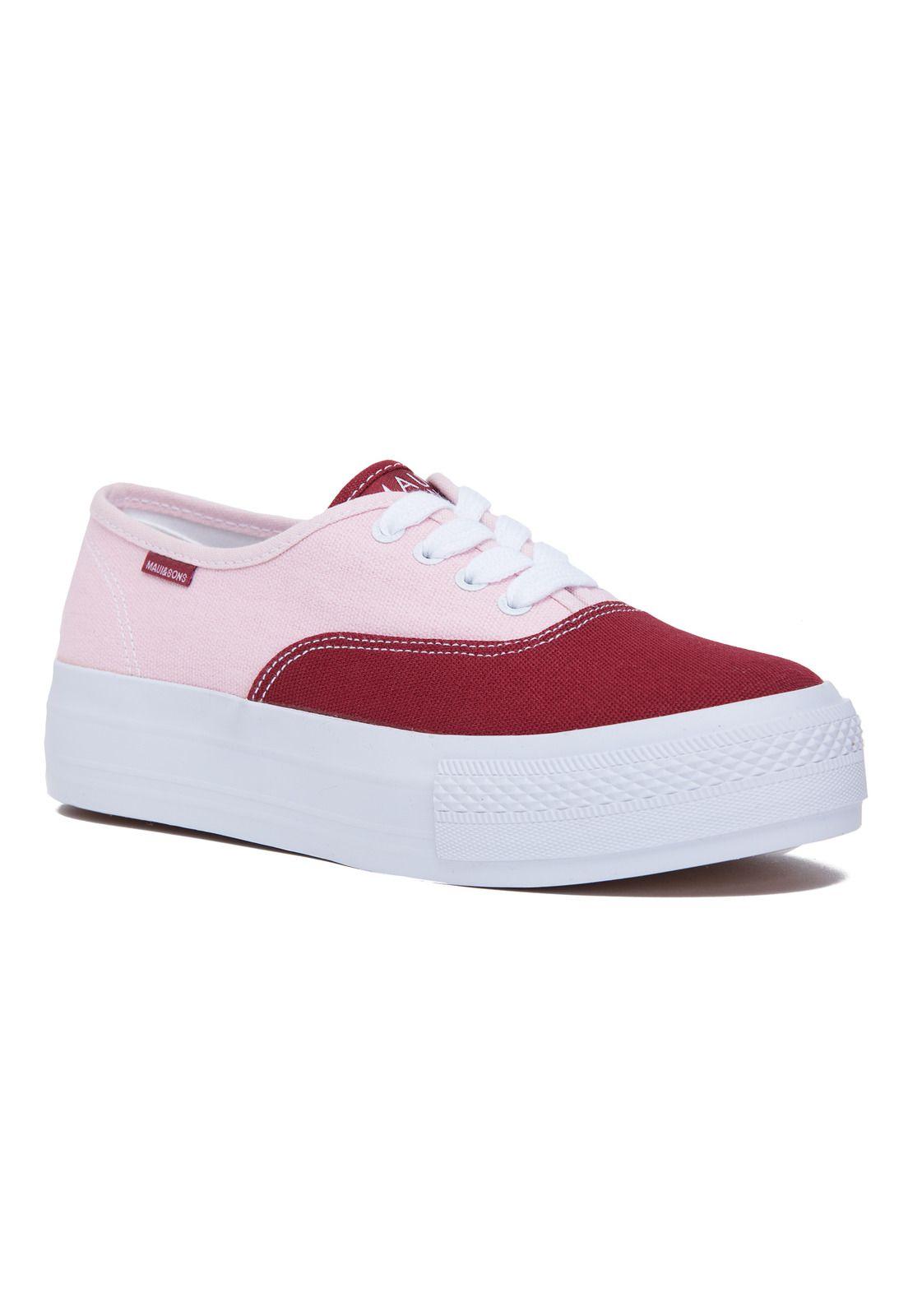 Zapatillas Mujer Rosado Maui and Sons 5Z1319-WV21-0