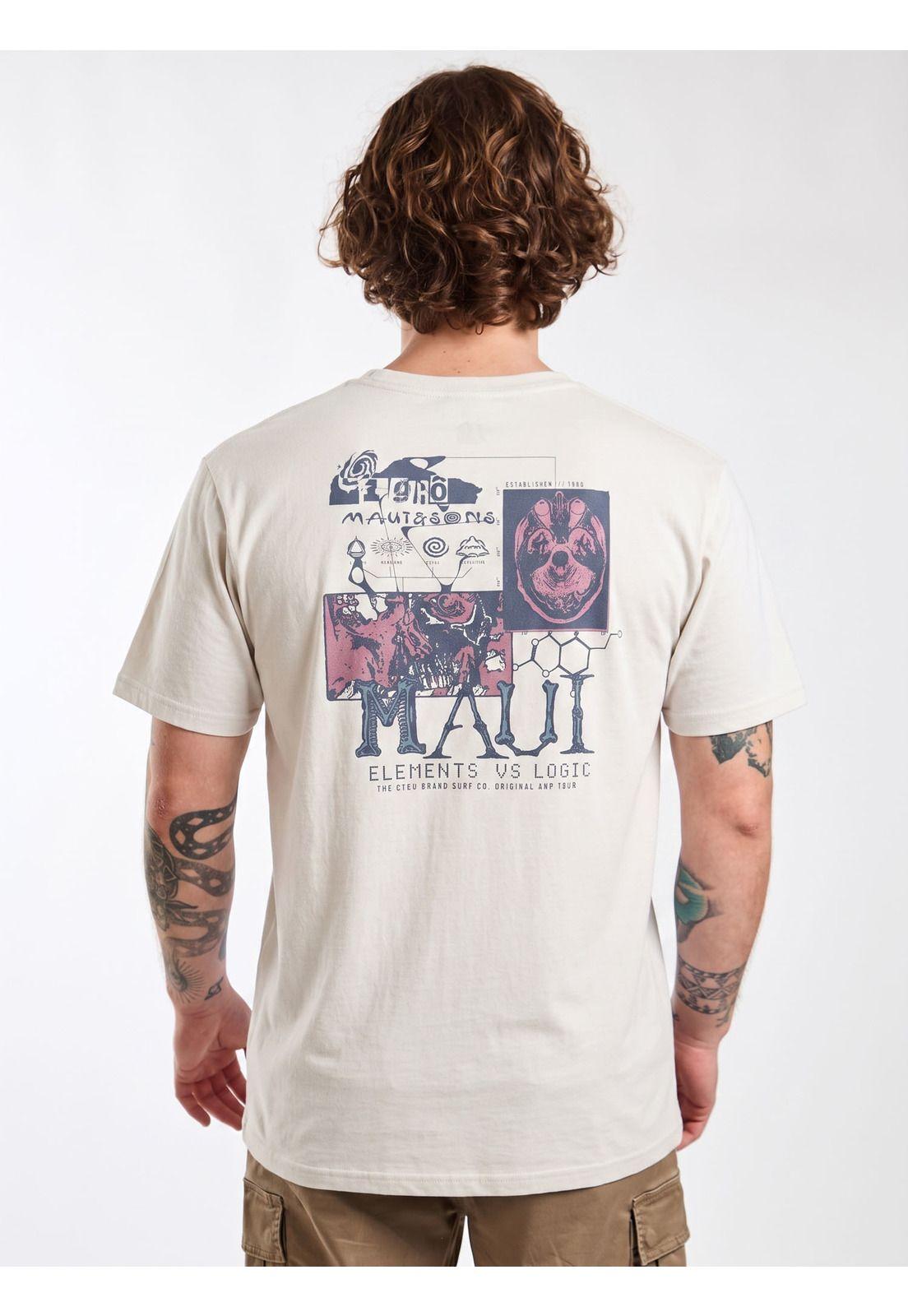 Polera MC Sunset Blanco Hombre Maui and Sons-1