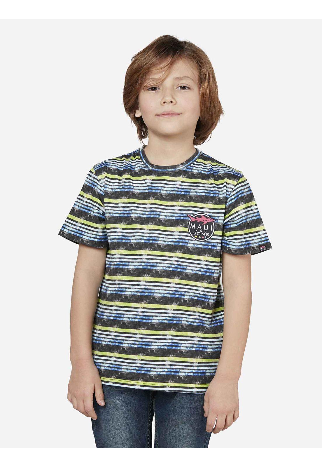 Polera Niño Azul 5P487-KV22 Maui and Sons-0