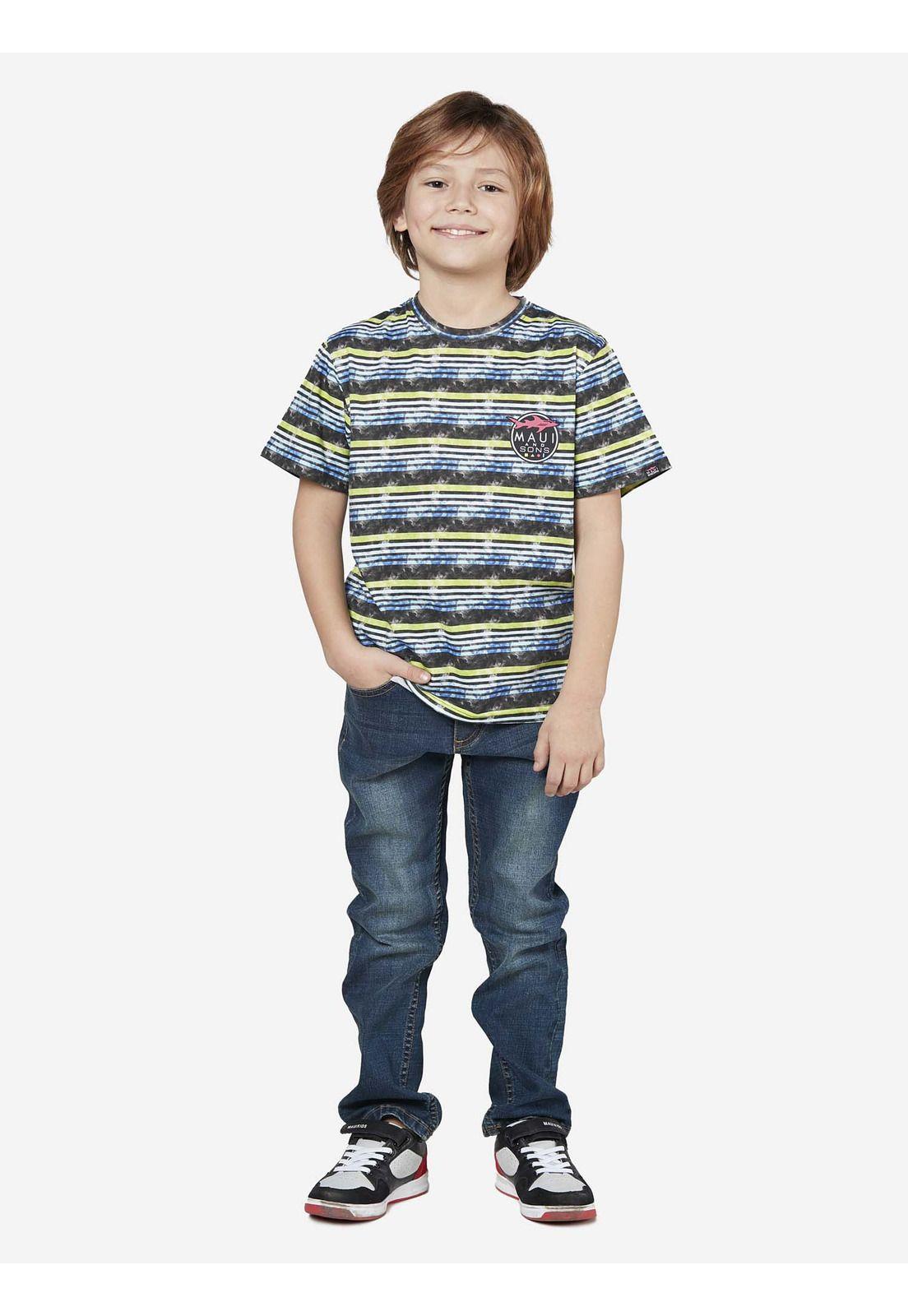 Polera Niño Azul 5P487-KV22 Maui and Sons-3