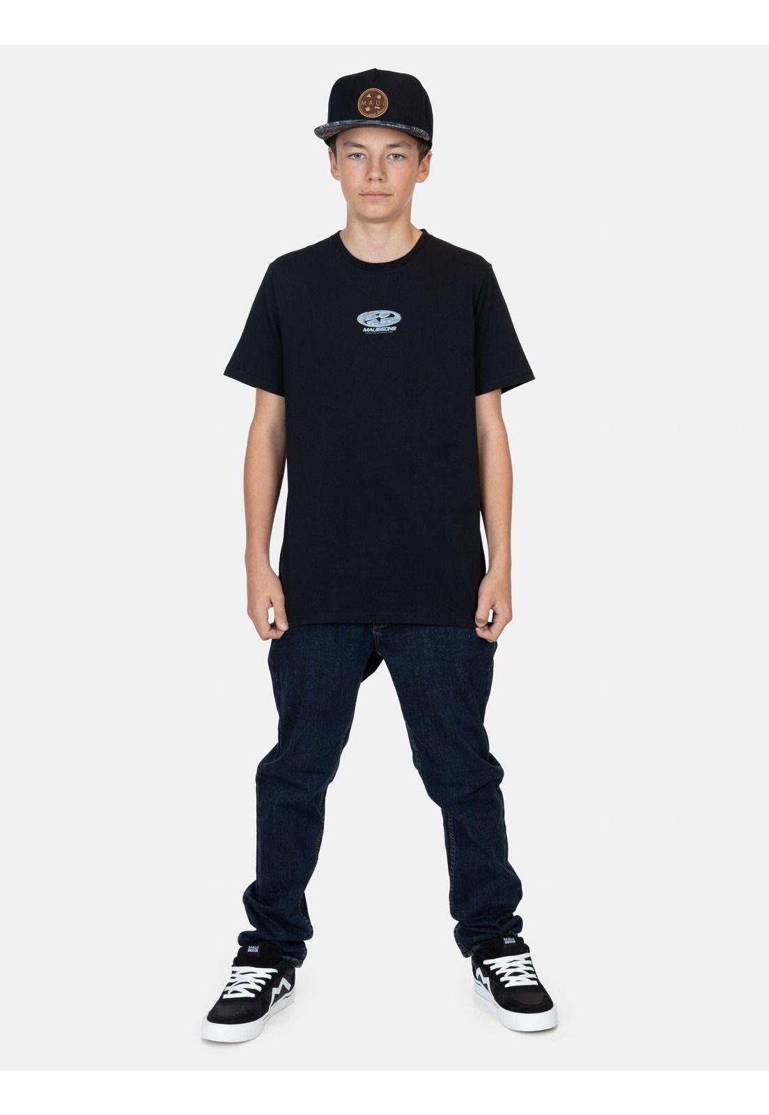 Polera MC HelioFit Negro Infantil Maui And Sons-3