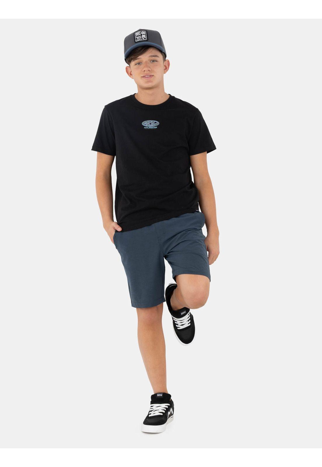 Bermuda Mariver Azul Infantil Maui And Sons-3
