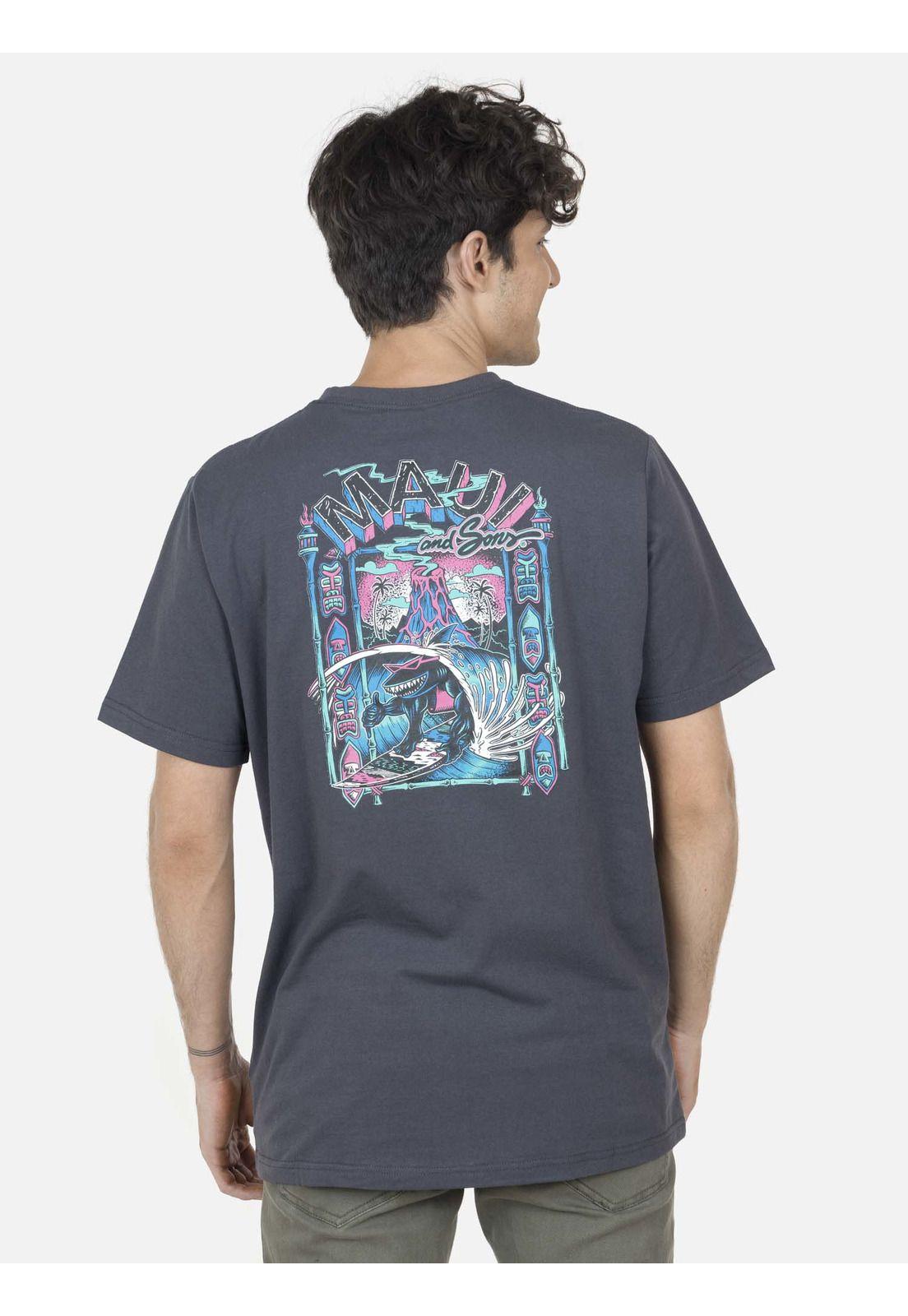 Polera Hombre Azul Oscuro 5P1008-MV22 Maui And Sons-1