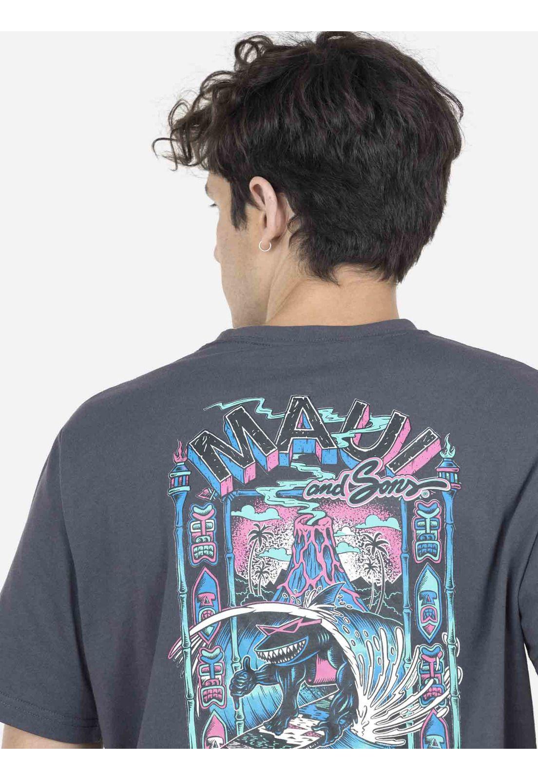 Polera Hombre Azul Oscuro 5P1008-MV22 Maui And Sons-2