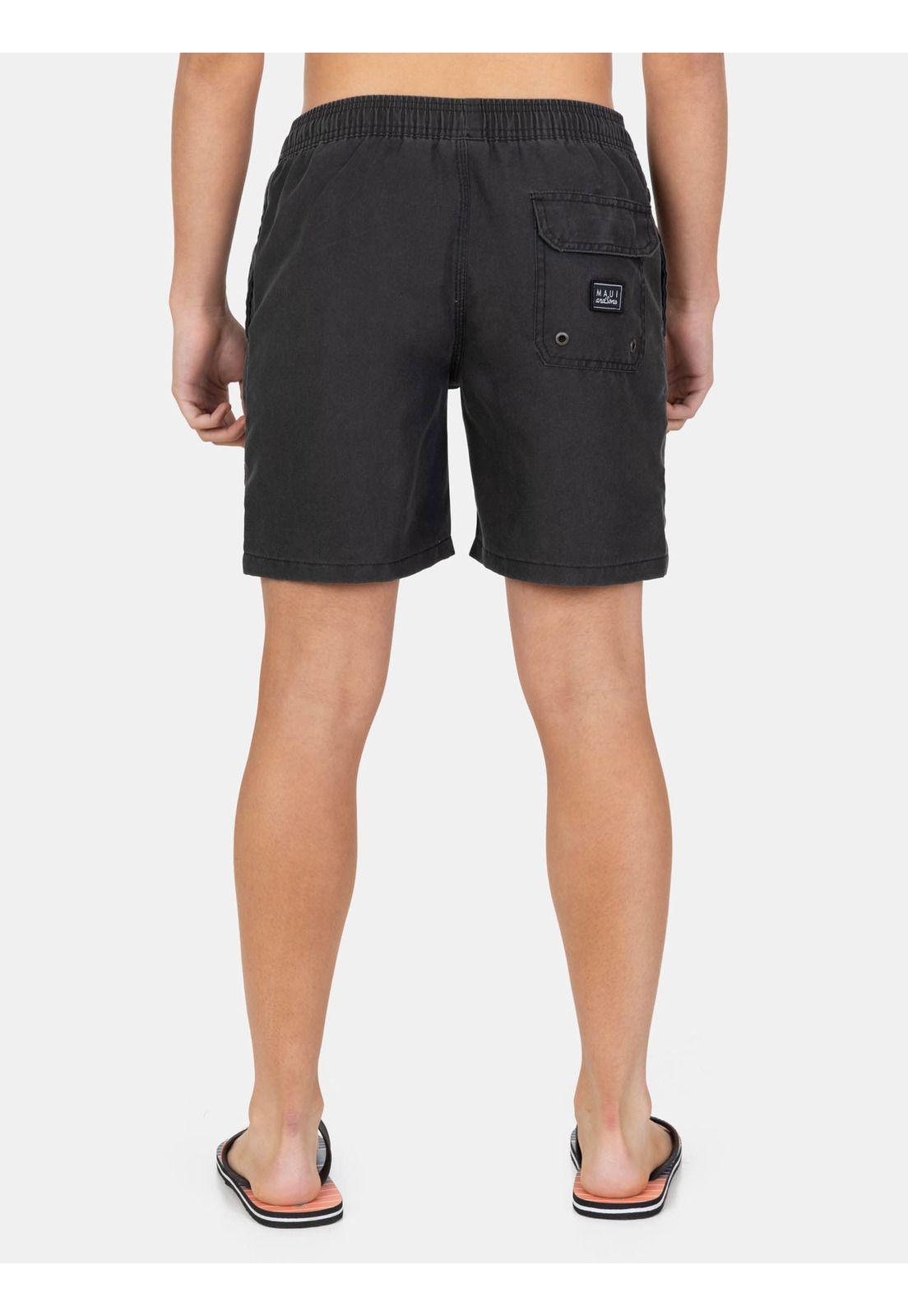 Traje de baño Lumora Negro Infantil Maui And Sons-1