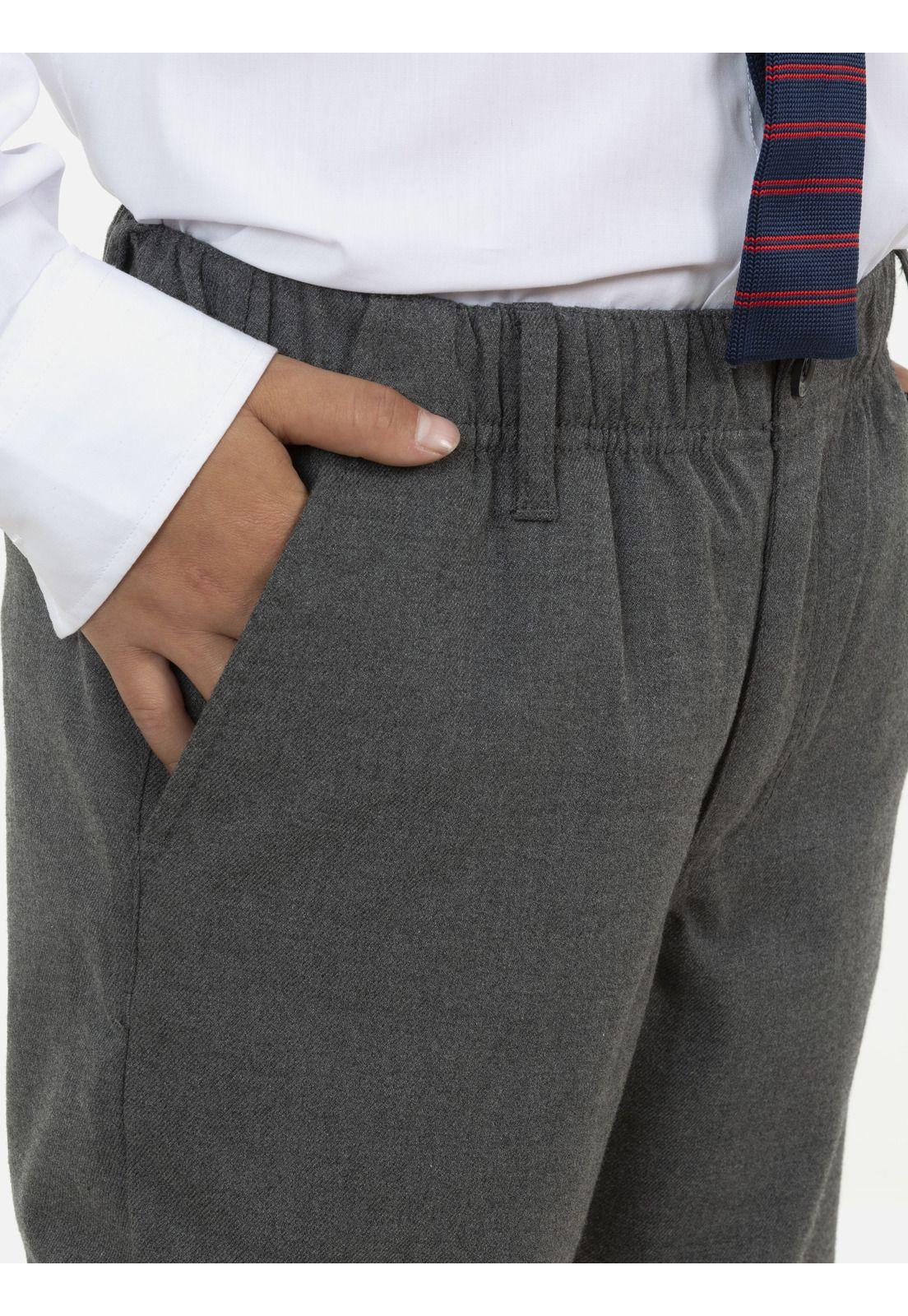 Pantalon Juvenil Escolar 5E202-MC20 Gris Maui and Sons-3