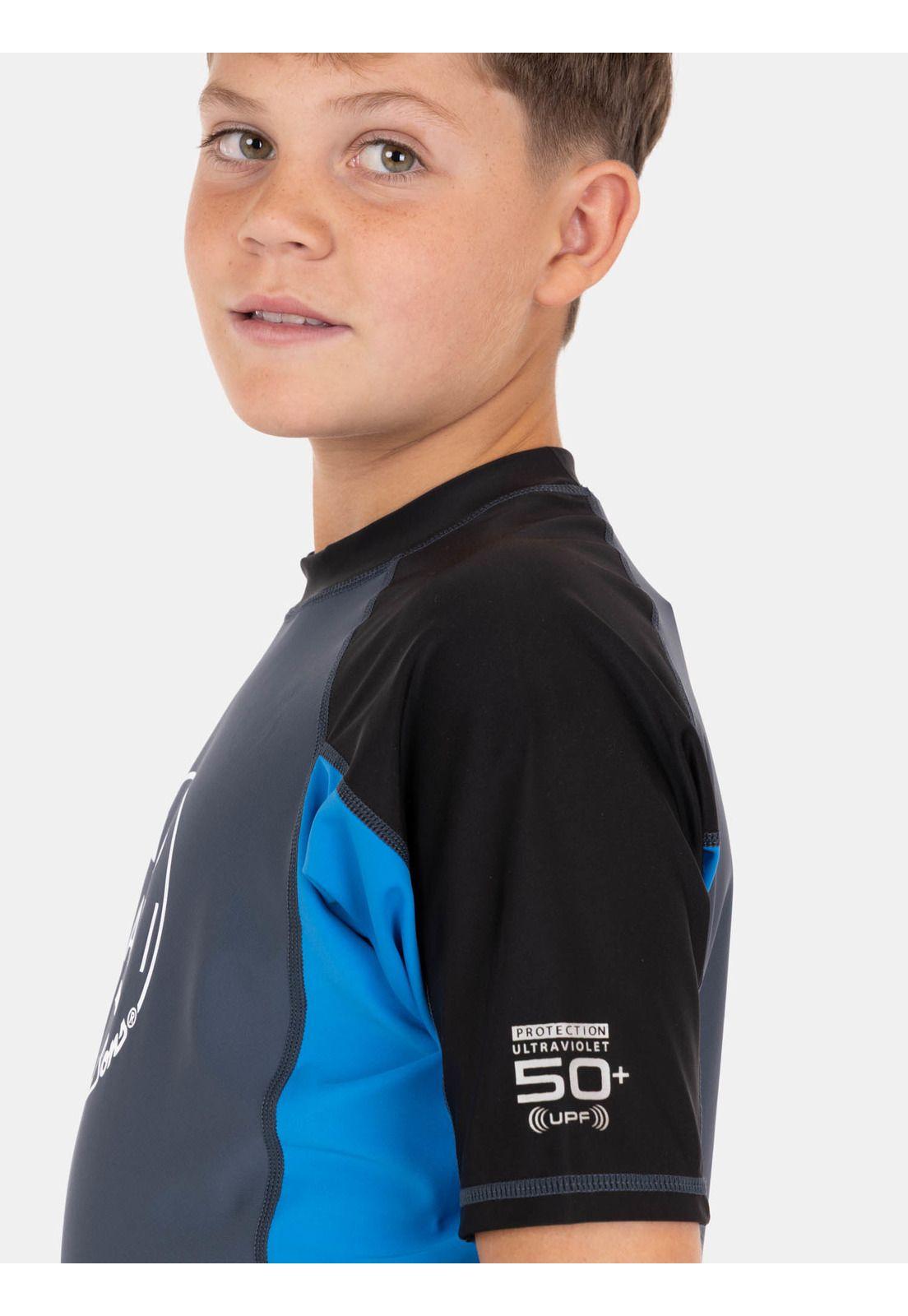 Polera UVP Waveon Gris Infantil Maui And Sons-2