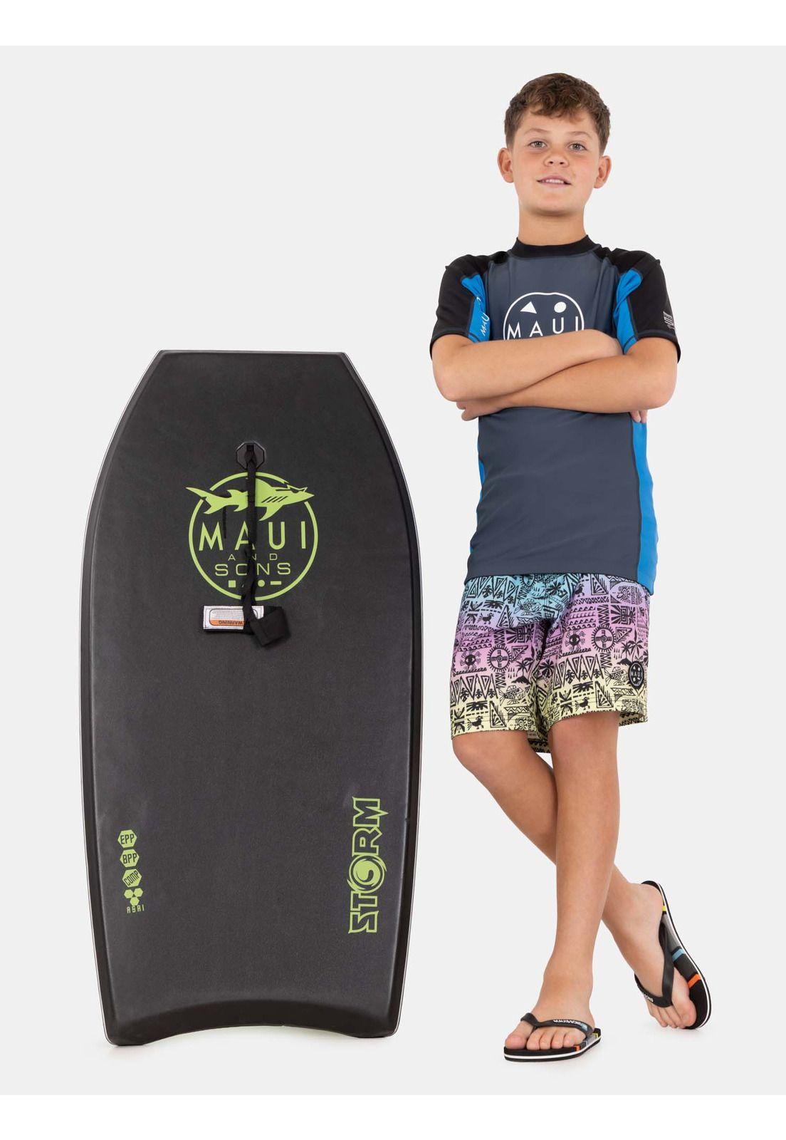 Polera UVP Waveon Gris Infantil Maui And Sons-3