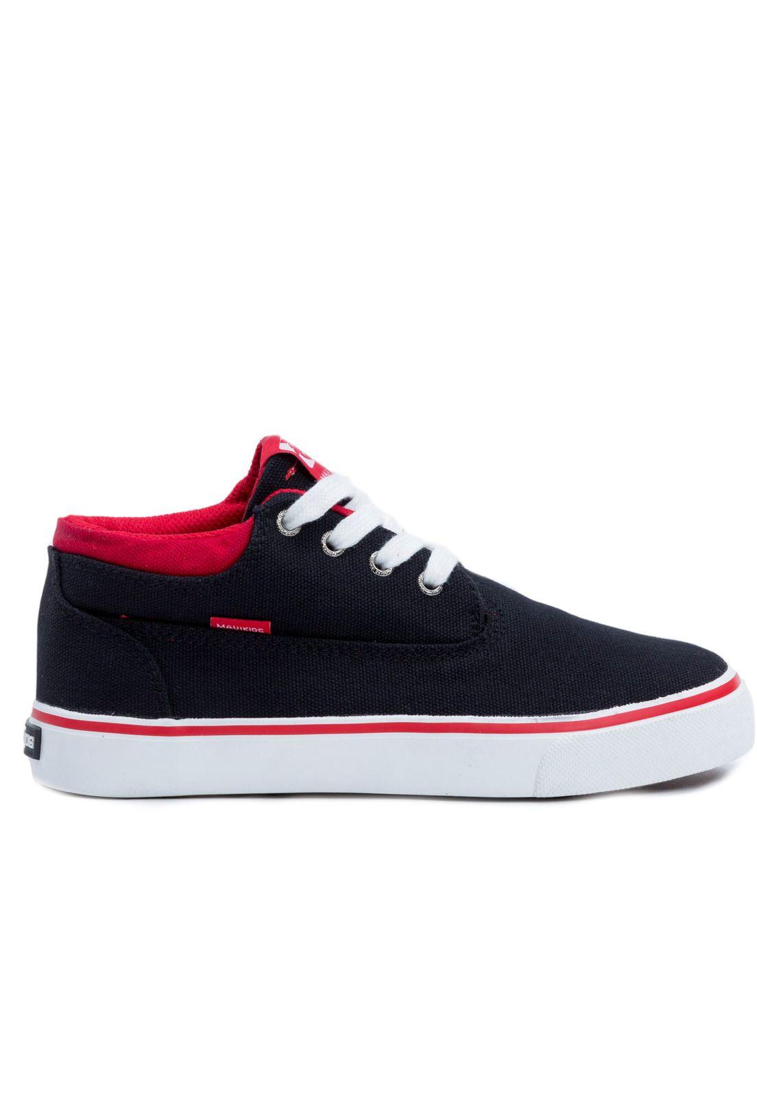 Zapatilla Kids Kapalua Maui Negro-3