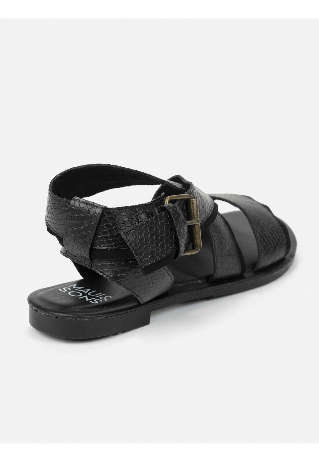Sandalias 5S1830 Mujer Negro Maui and Sons-1