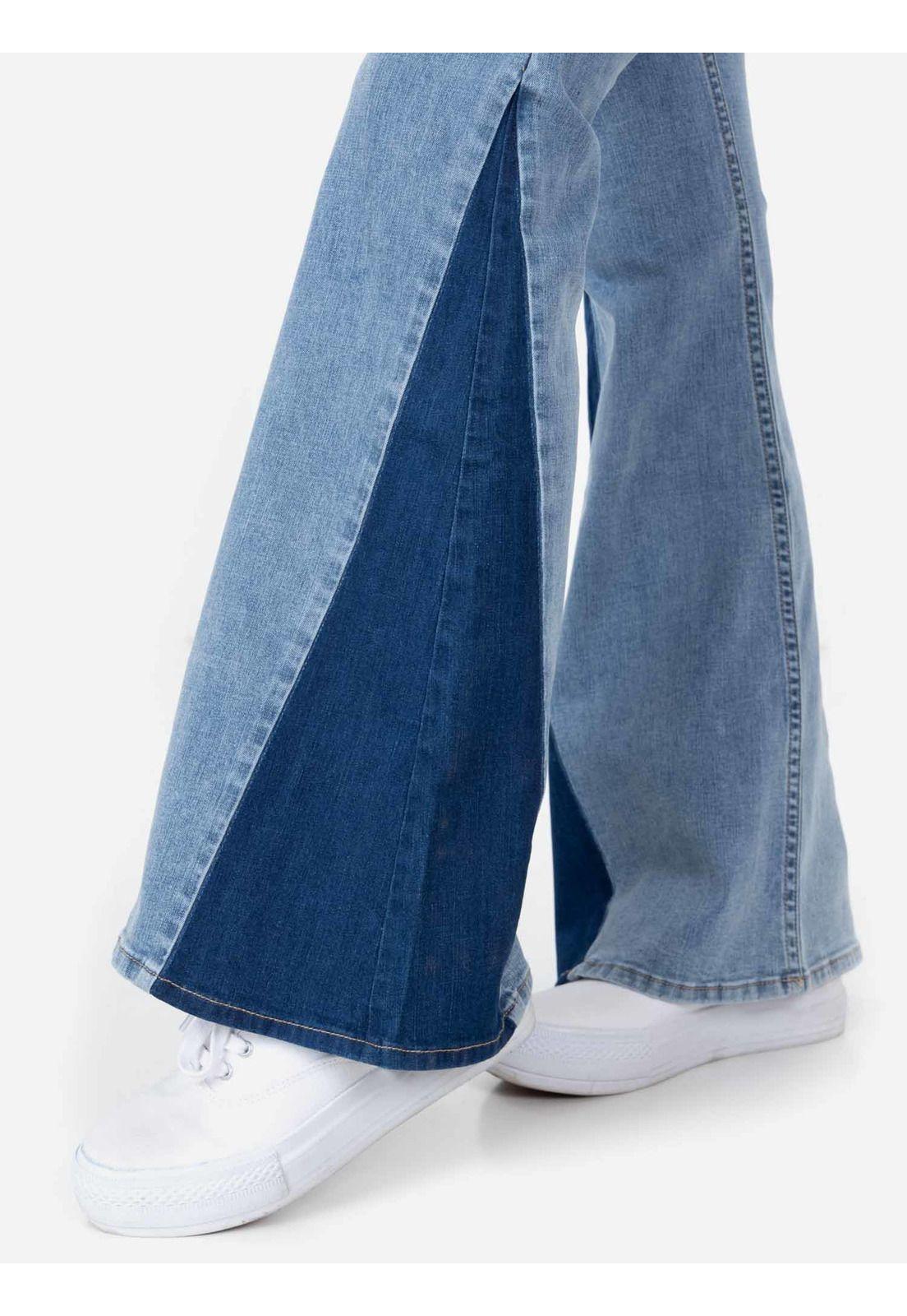 Pantalon Maxi Flare Mujer Denim Maui And Sons-2