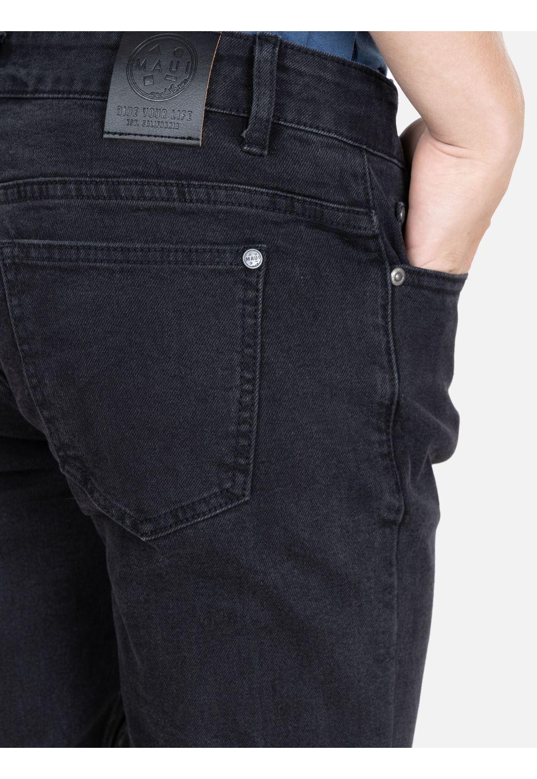 Jeans Solvine Negro Infantil Maui And Sons-2