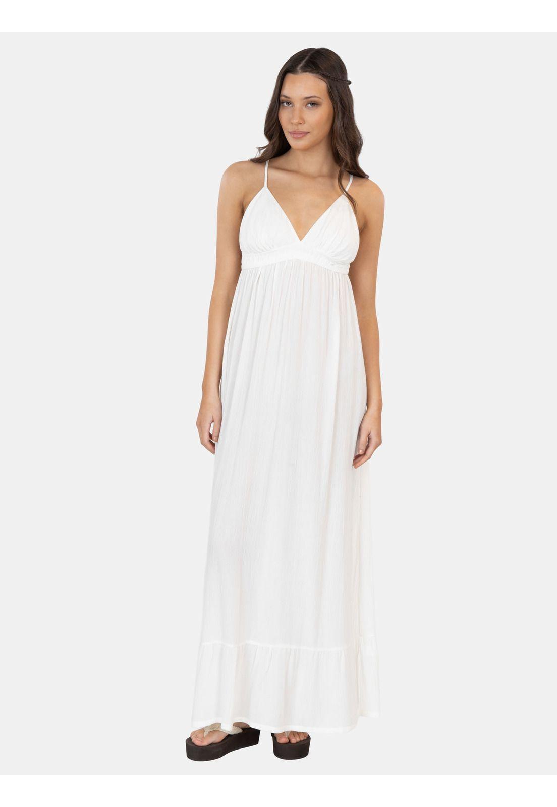 Vestido Palmaris Blanco Mujer Maui And Sons-0