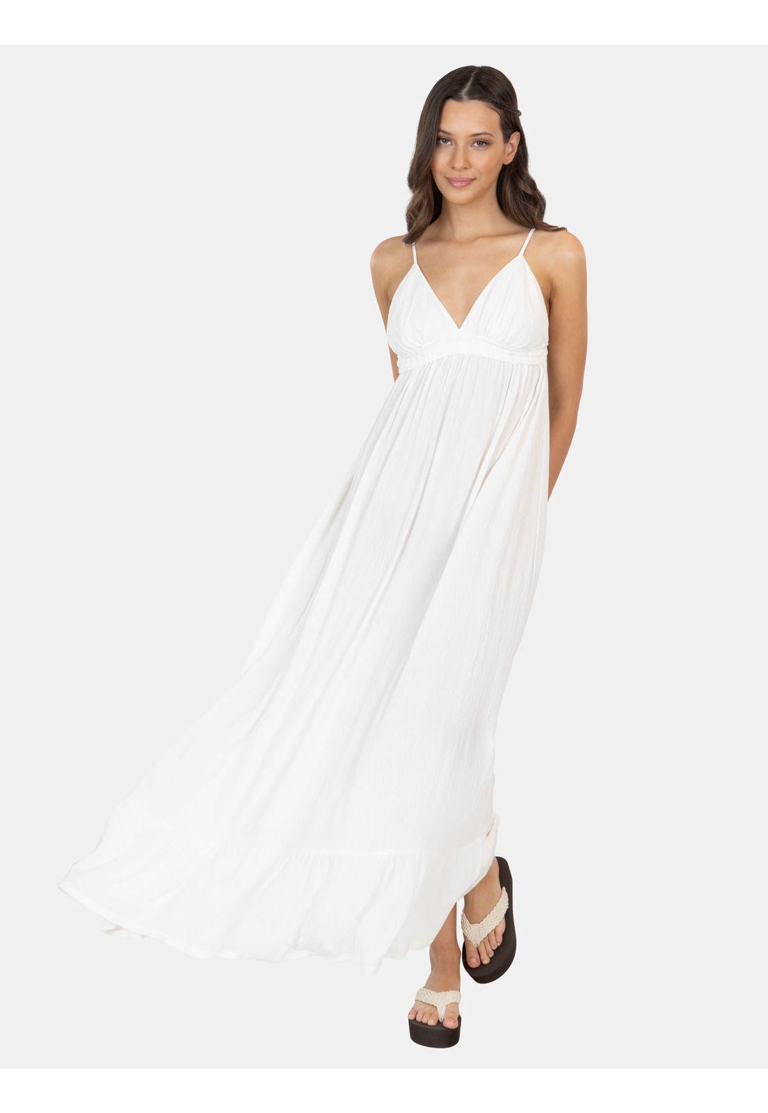 Vestido Palmaris Blanco Mujer Maui And Sons-3