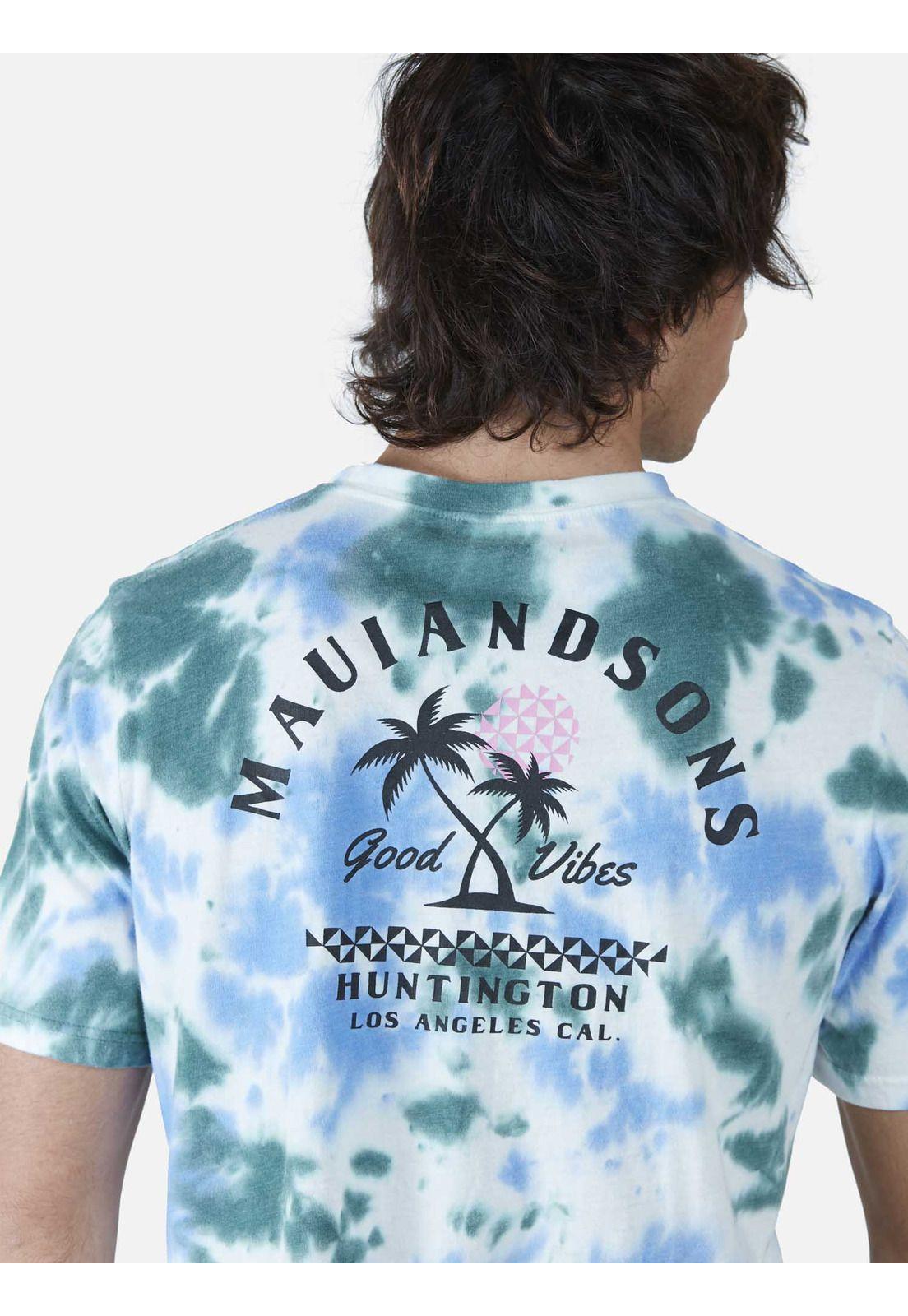 Polera Hombre 5P603-MV22 Azul Maui and Sons-2