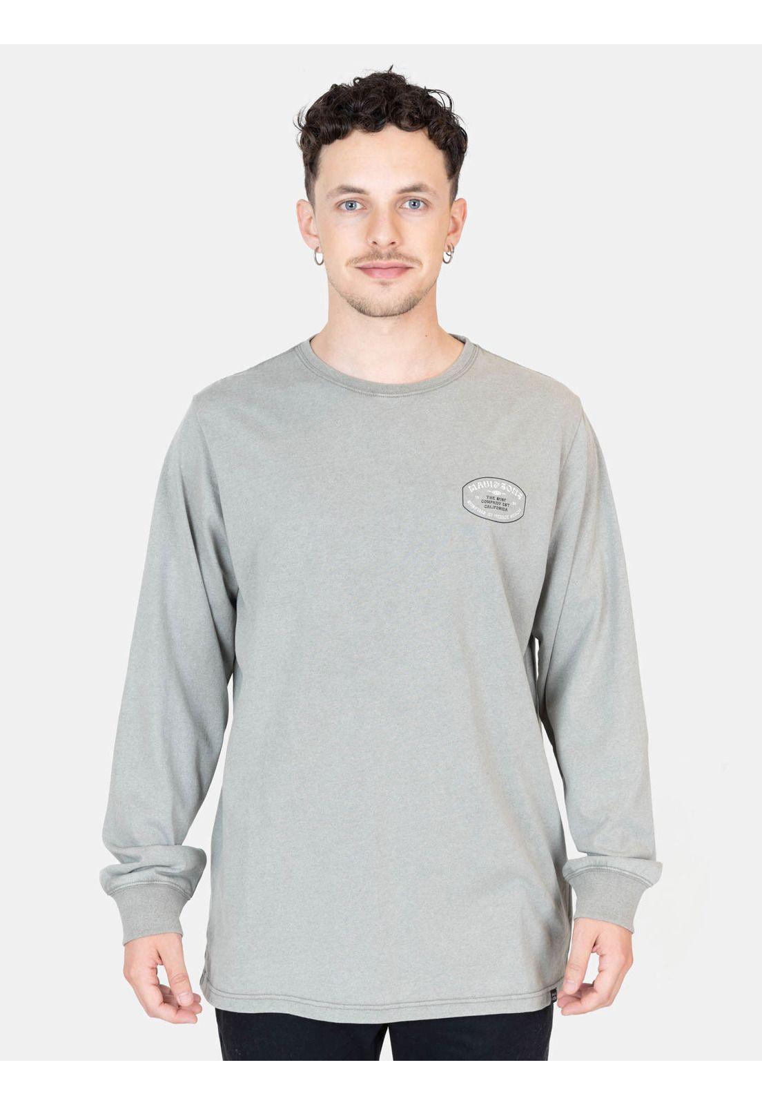 Polera ML Sunburnt  Verde Hombre Maui And Sons-0
