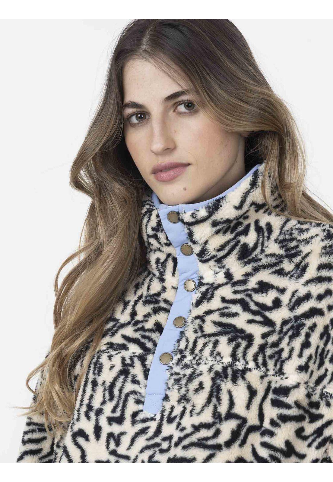 Halfzipper Mujer PSYCODELIC Multicolor Maui and Sons-2