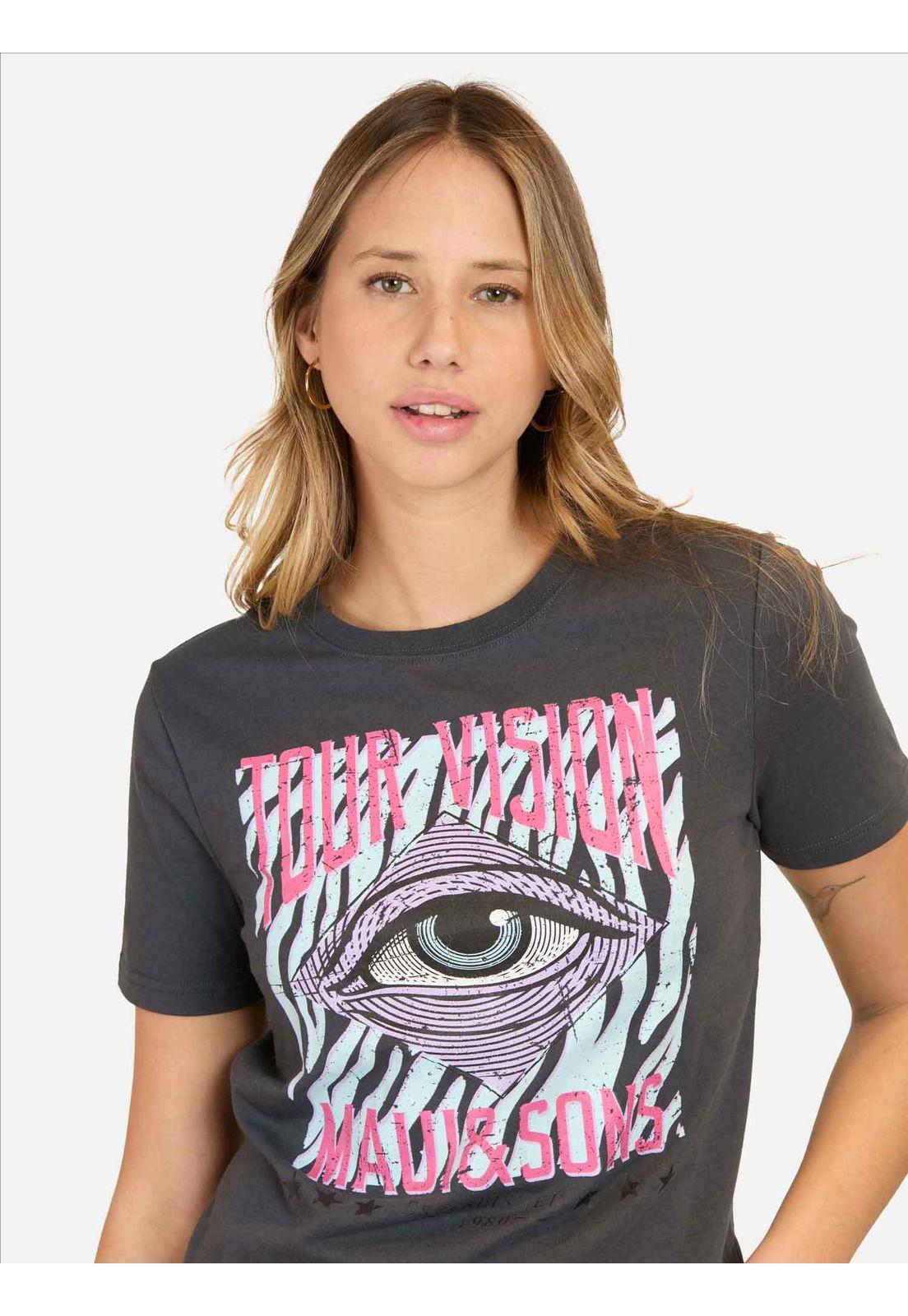 Polera Fairer Gris Mujer Maui And Sons-2