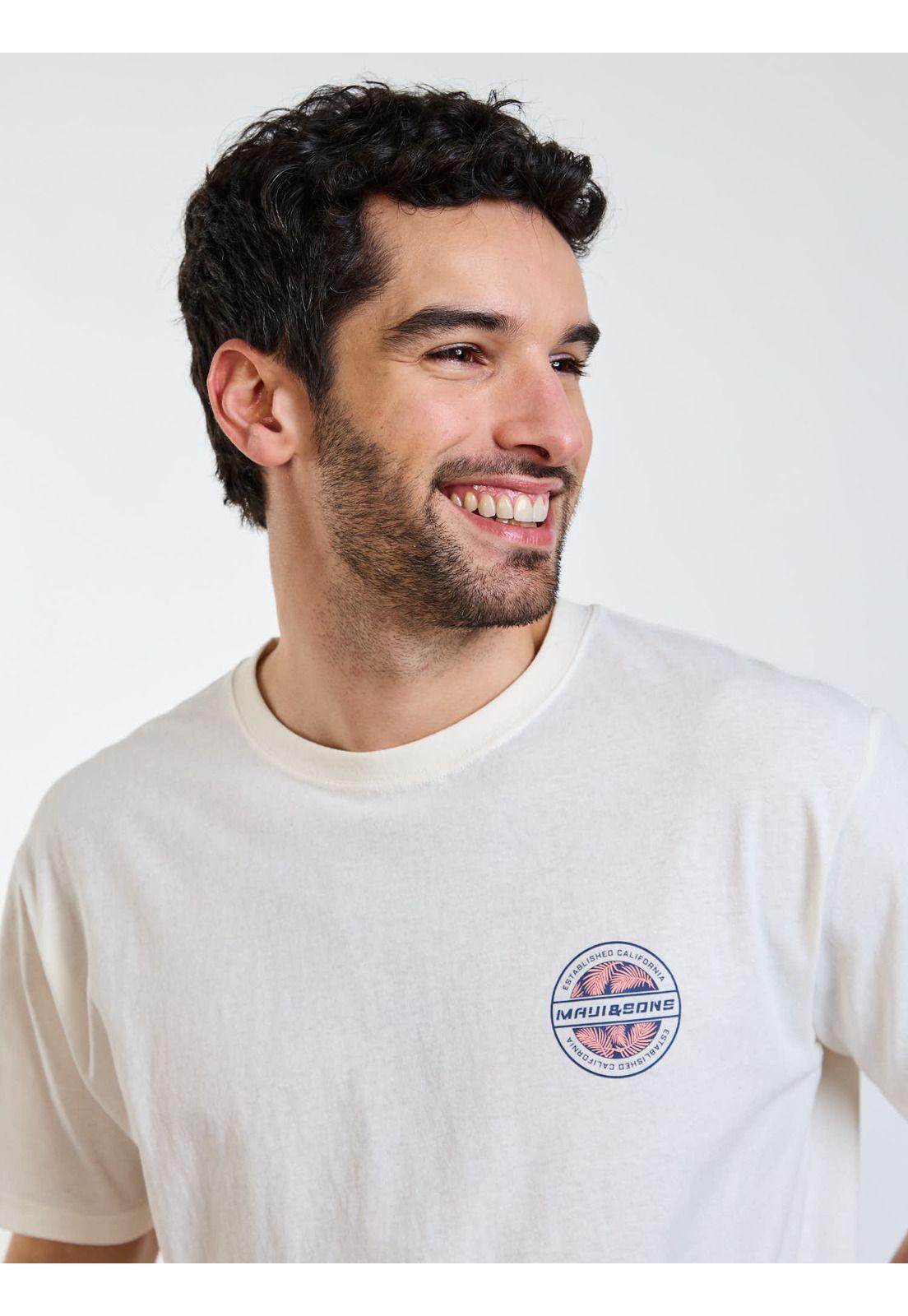 Polera MC Spirit Blanco Hombre Maui and Sons-4