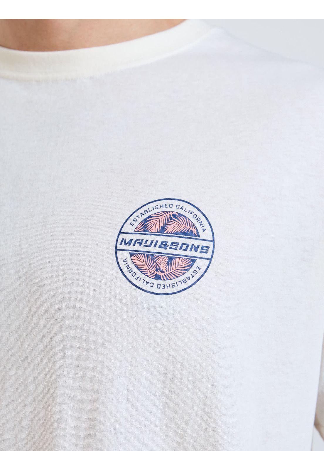 Polera MC Spirit Blanco Hombre Maui and Sons-5