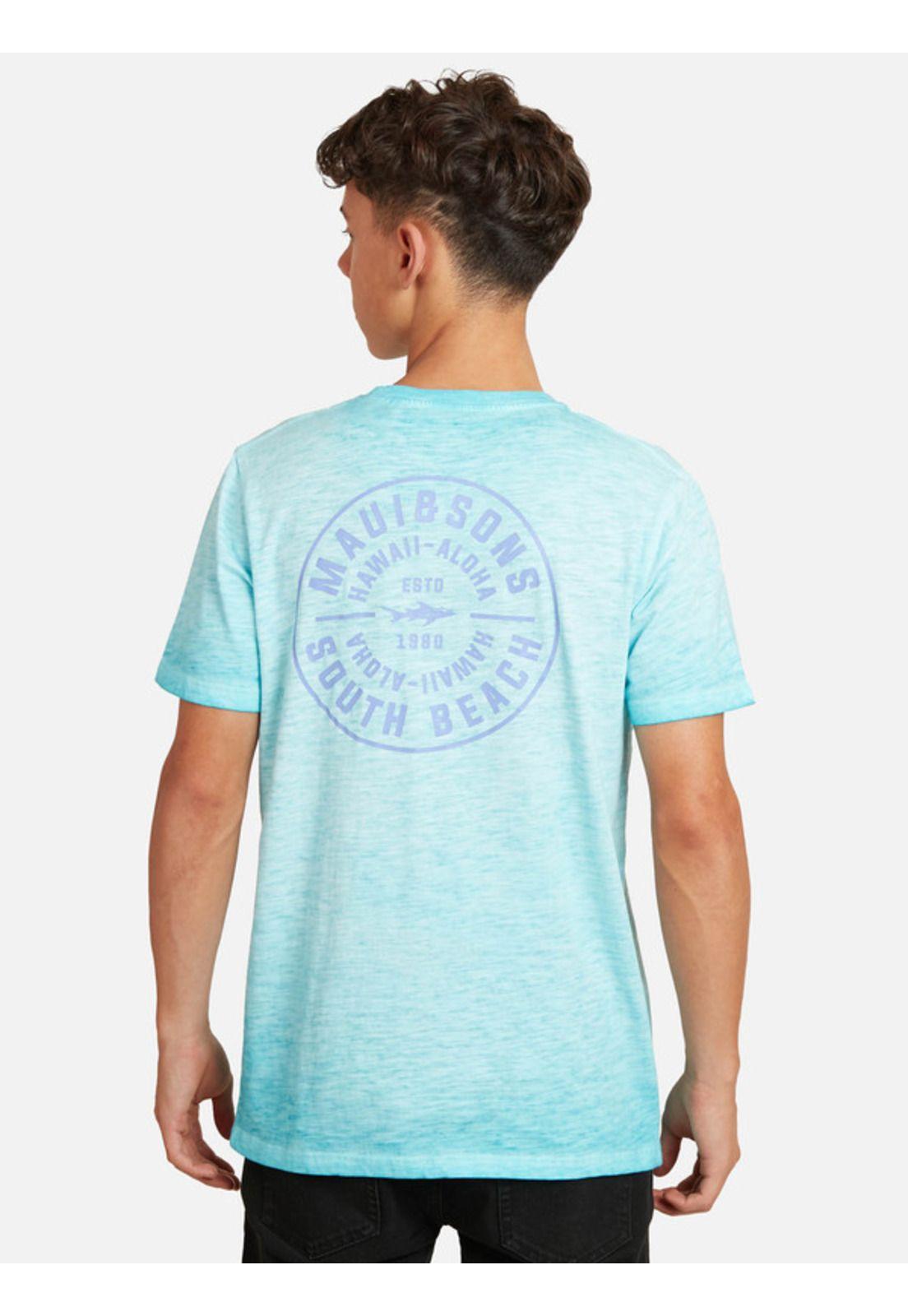 Polera Southbeach Last Juvenil Hombre Celeste Maui And Sons-1