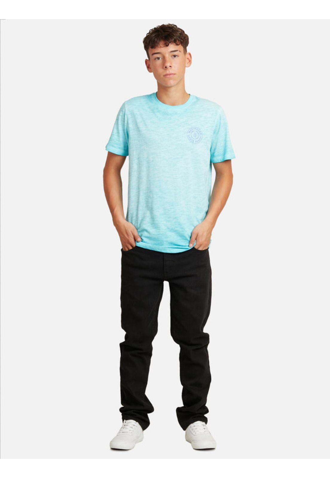 Polera Southbeach Last Juvenil Hombre Celeste Maui And Sons-3