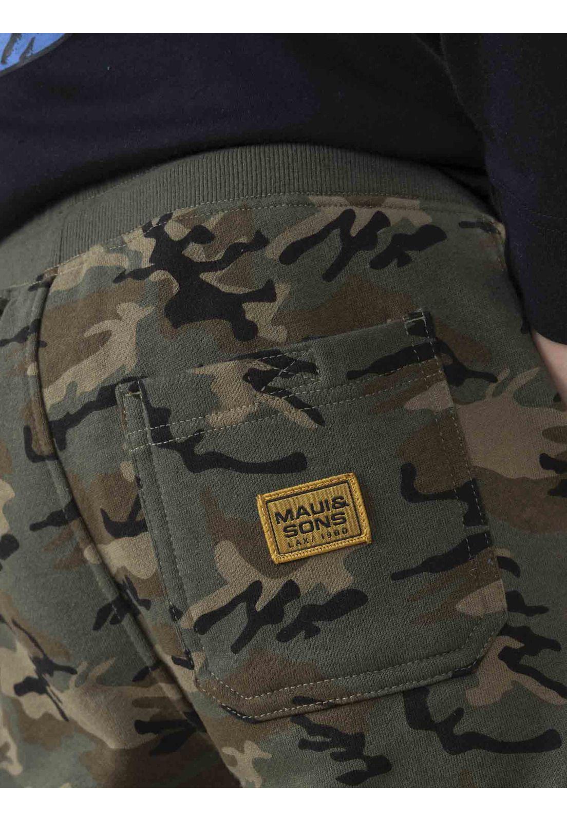 Pantalón Jogger CAMO Niño Multicolor Maui and Sons-2