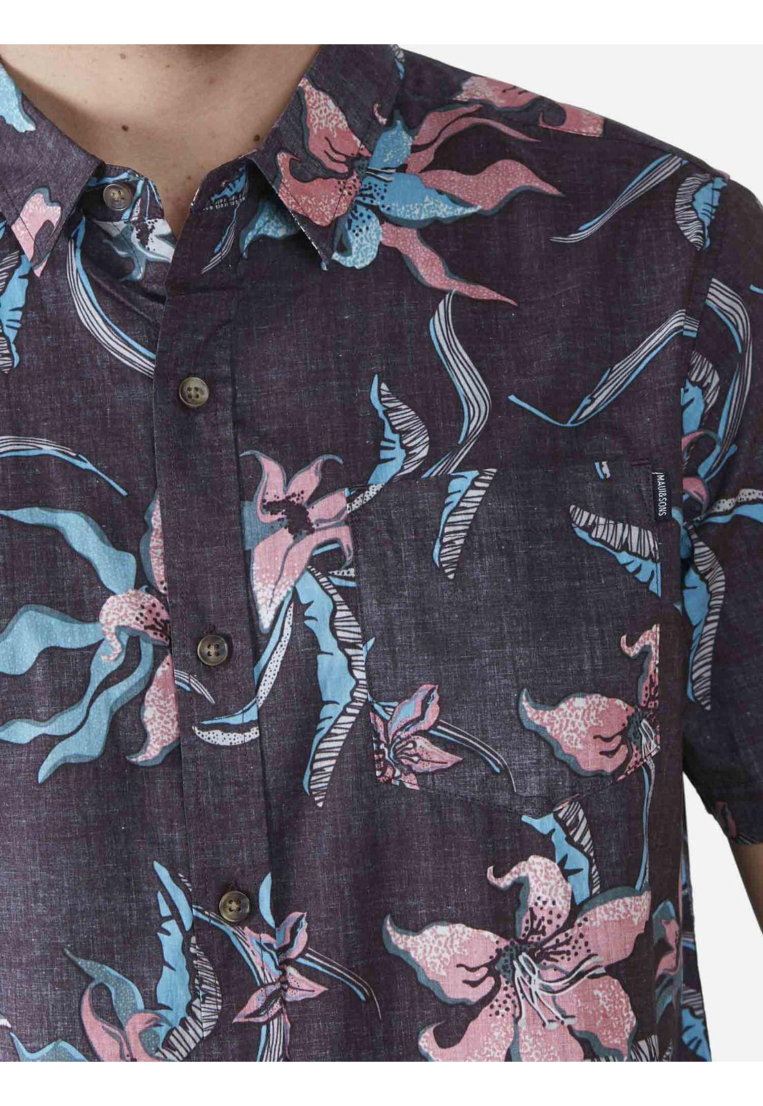 Camisa Hombre 5C902-MV22 Negro Maui and Sons-2