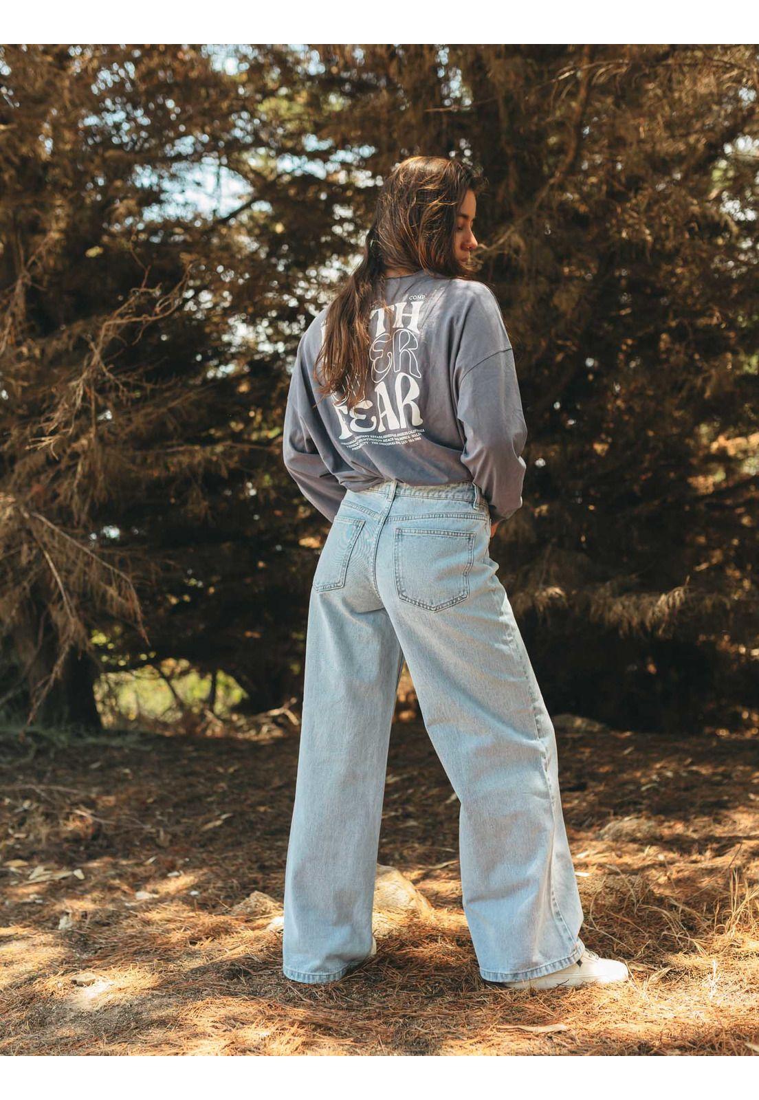 Pantalon Corven Celeste Mujer Maui And Sons-2