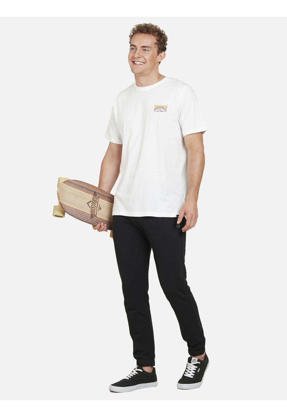 Polera CALACA CHILL SS TEE Hombre Blanco Maui and Sons-3