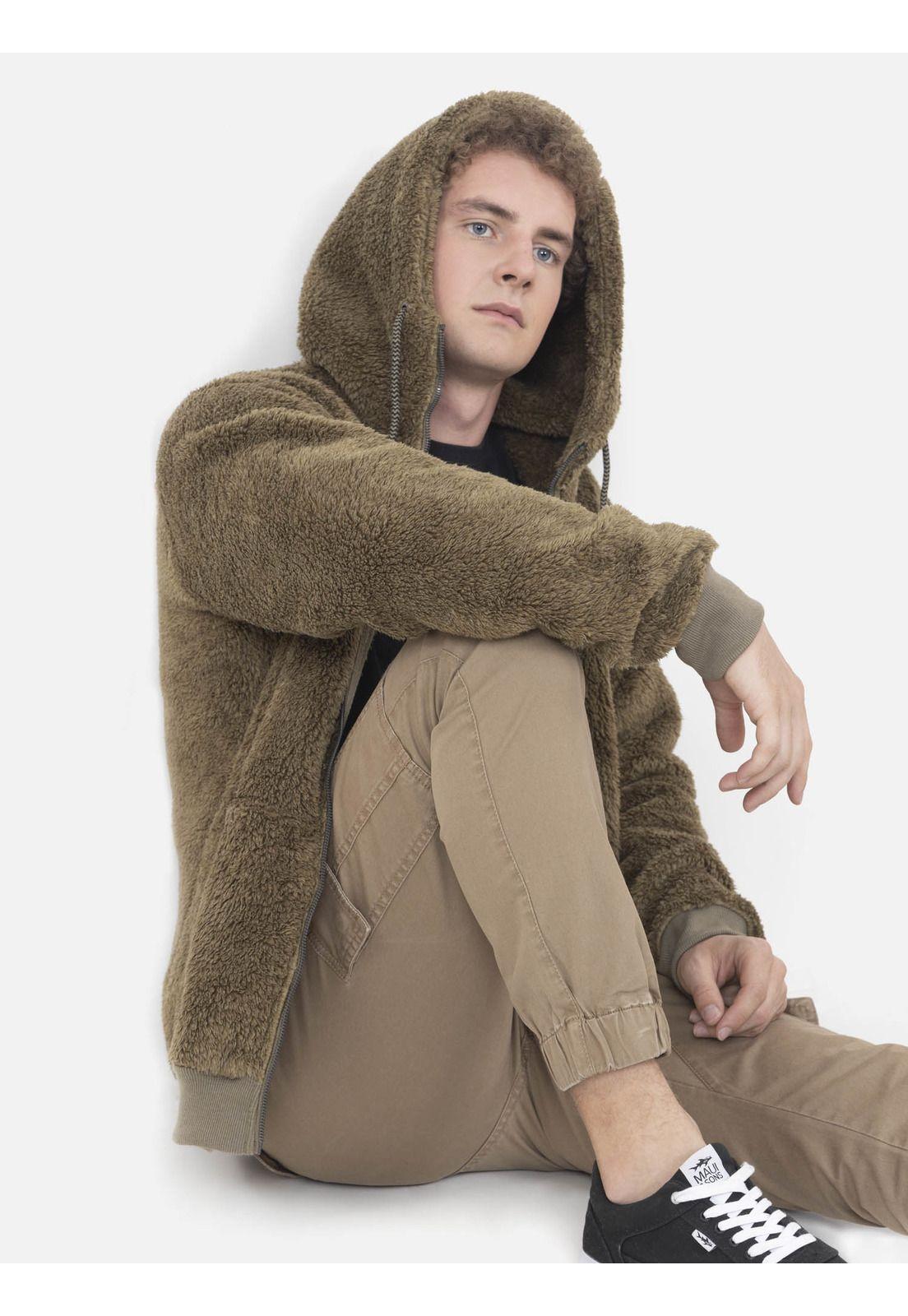 Poleron Hombre STREET 22 Verde Maui and Sons-3