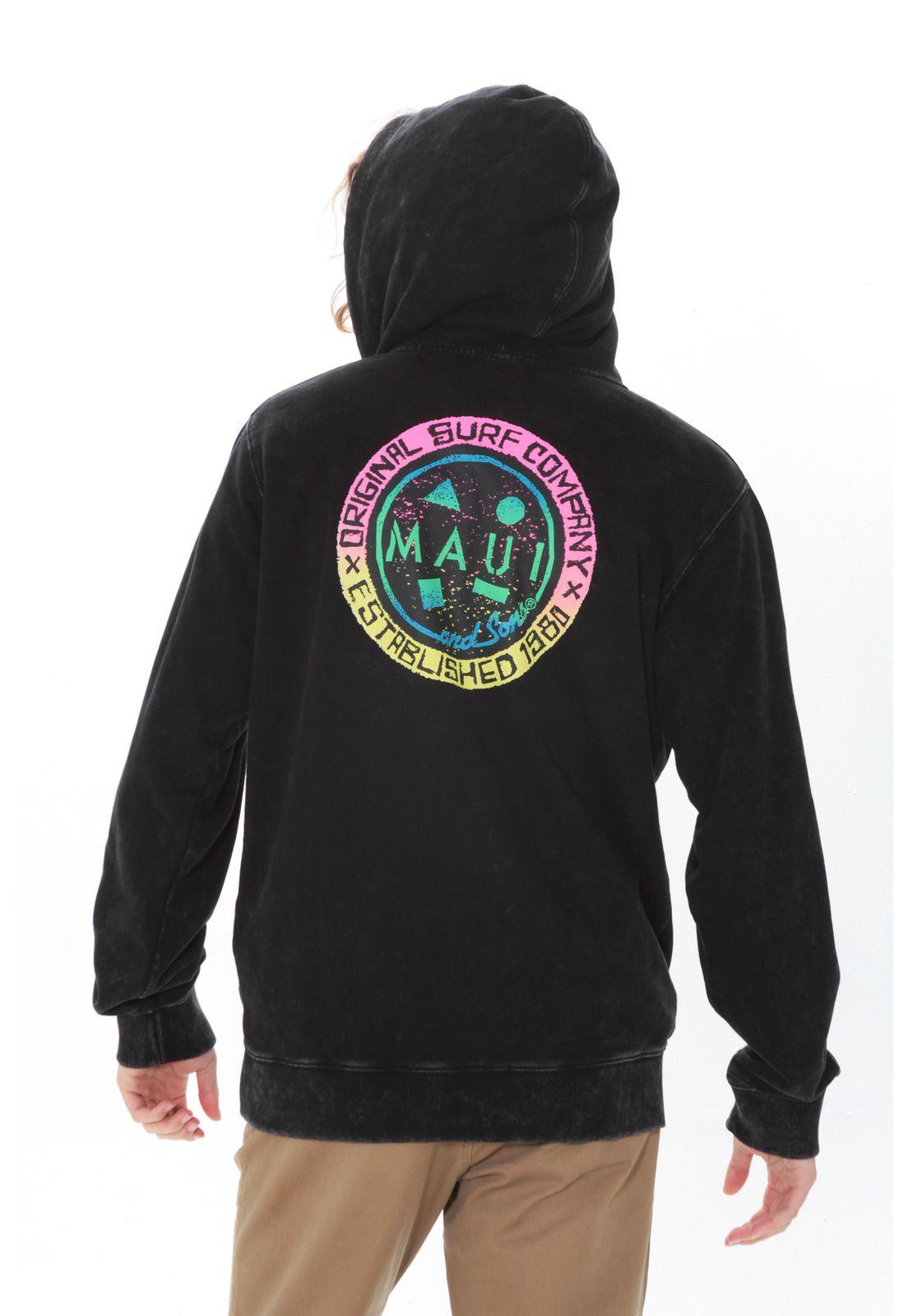 Poleron Hombre Maui 5O1030-MV21 Negro-1