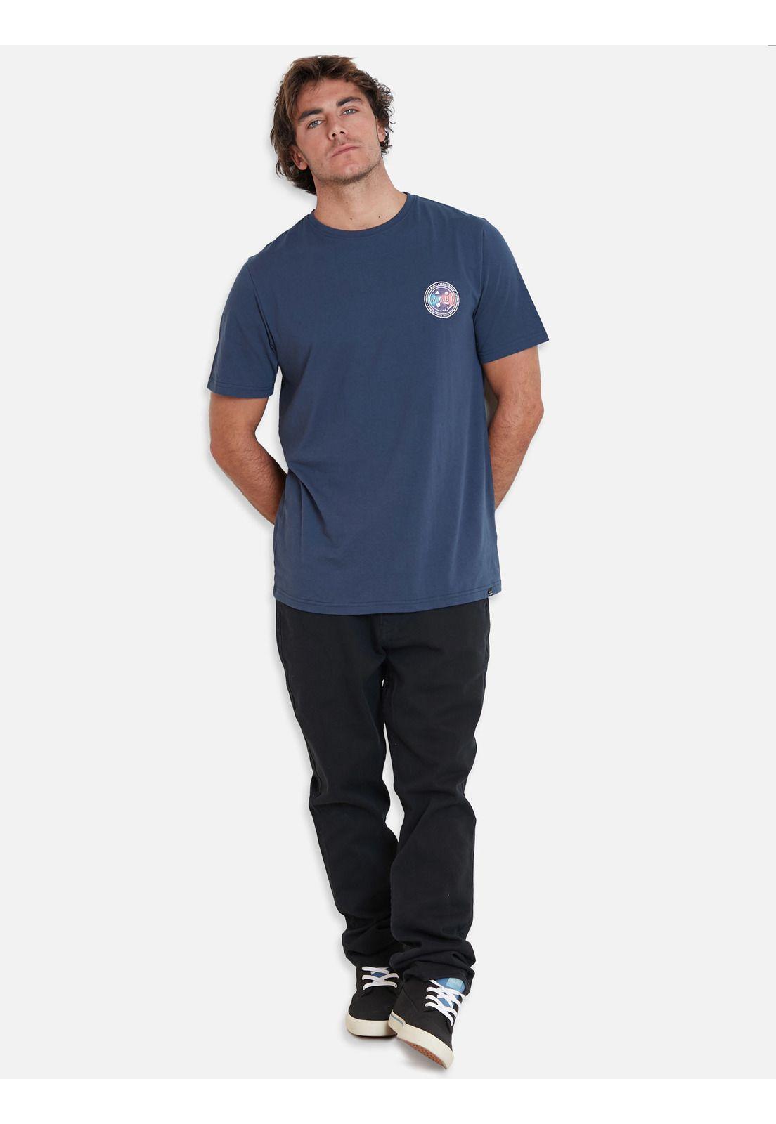 Polera cookie vintage gradient Azul Marino Hombre Maui And Sons-3