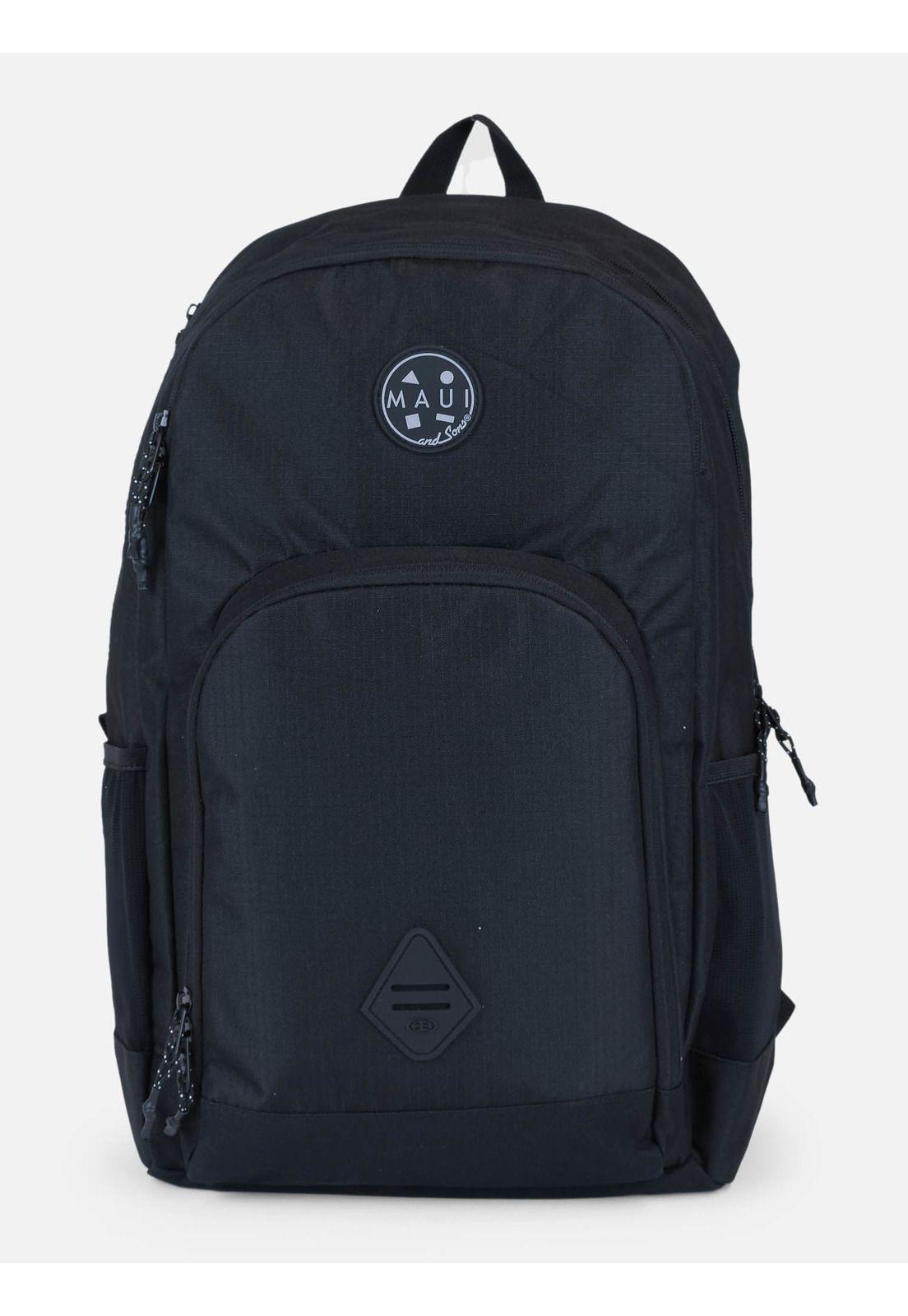 Mochila North Hombre Negro Maui and Sons-2
