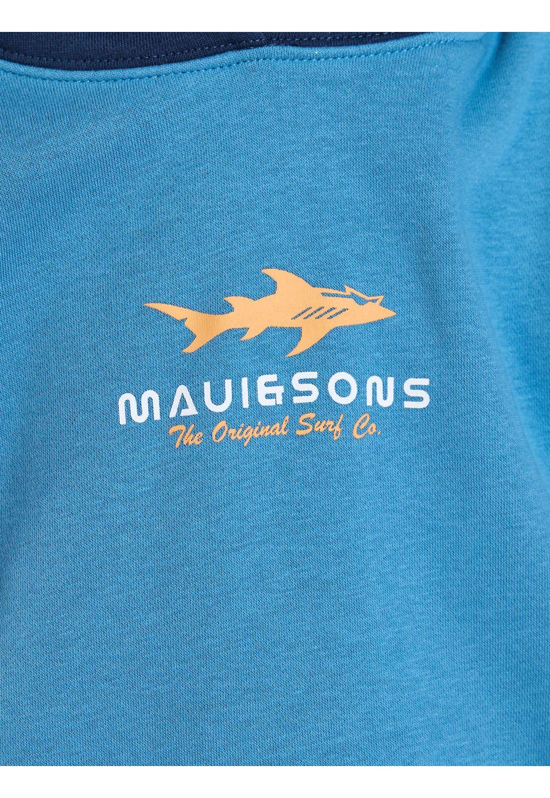Poleron Canguro Soul Celeste Infantil Maui and Sons-5