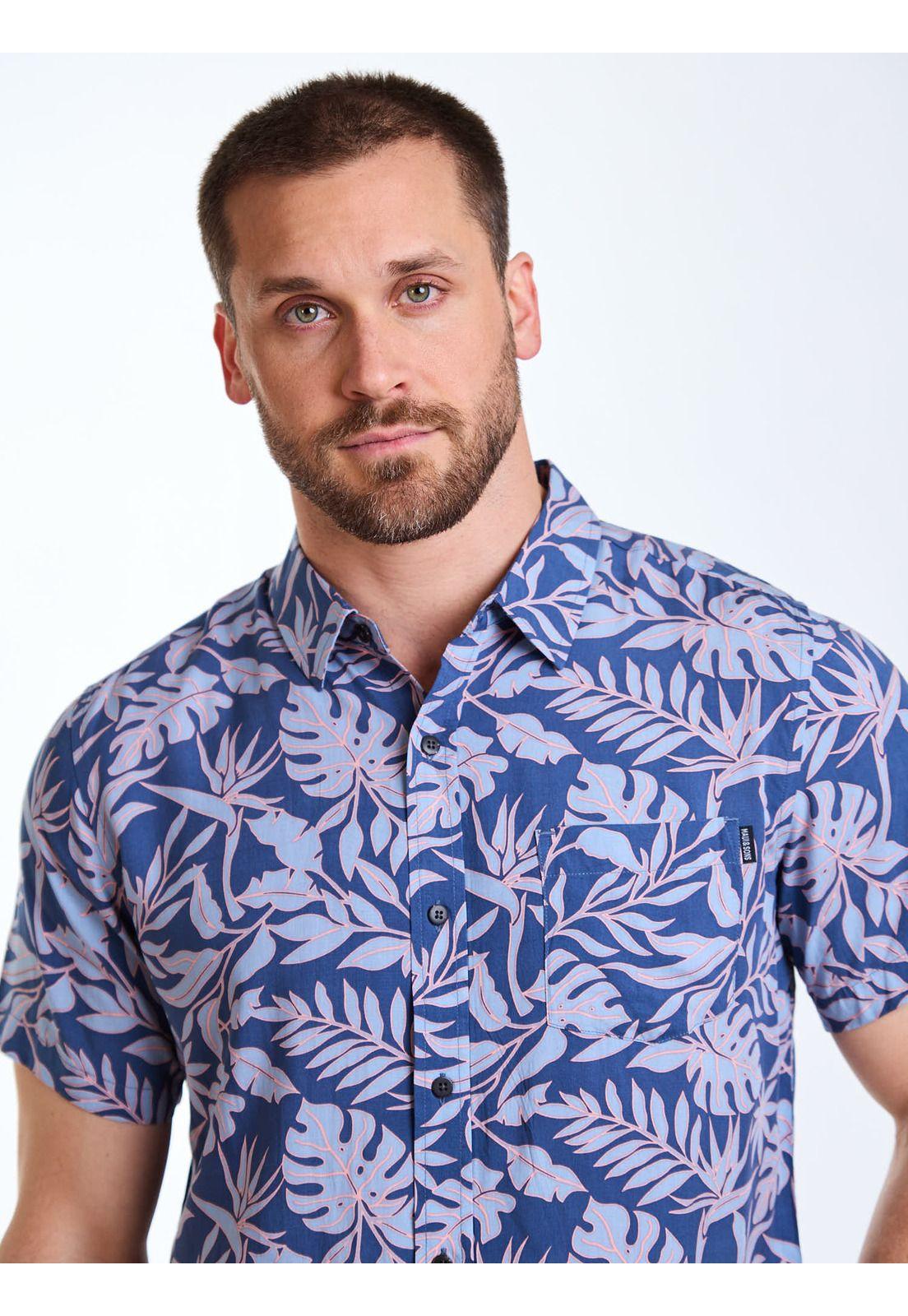 Camisa MC Sunzo Multicolor Hombre Maui and Sons-3
