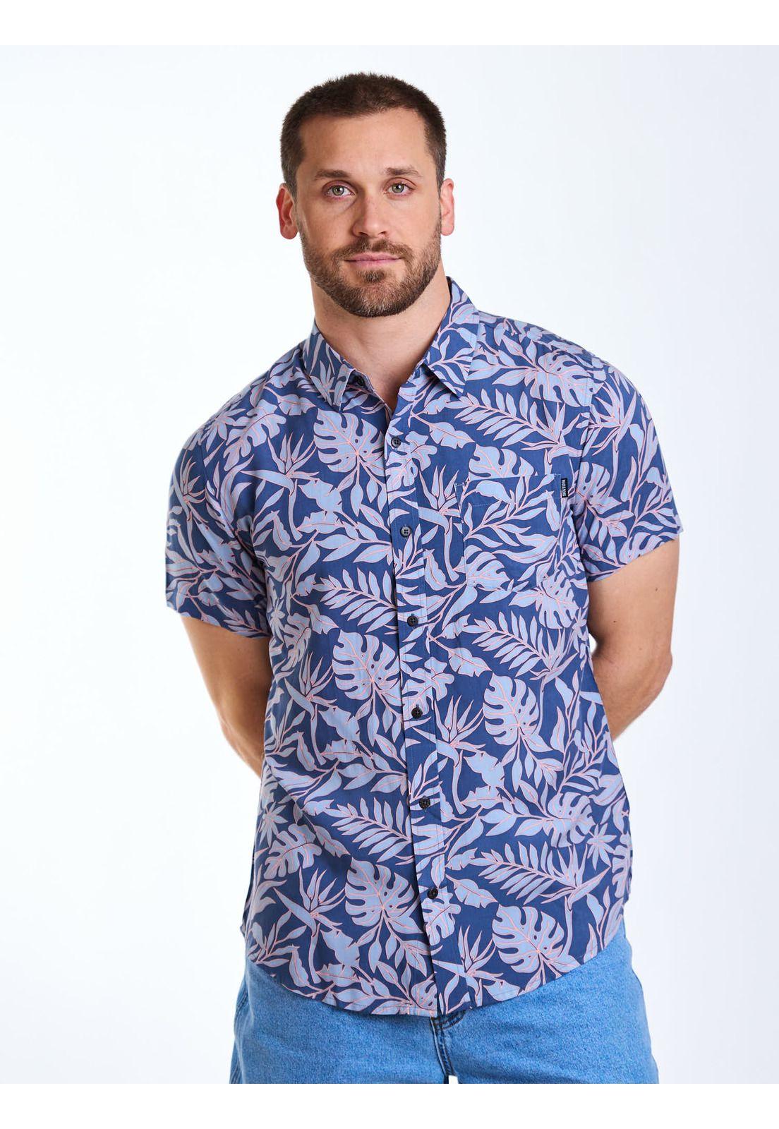 Camisa MC Sunzo Multicolor Hombre Maui and Sons-5