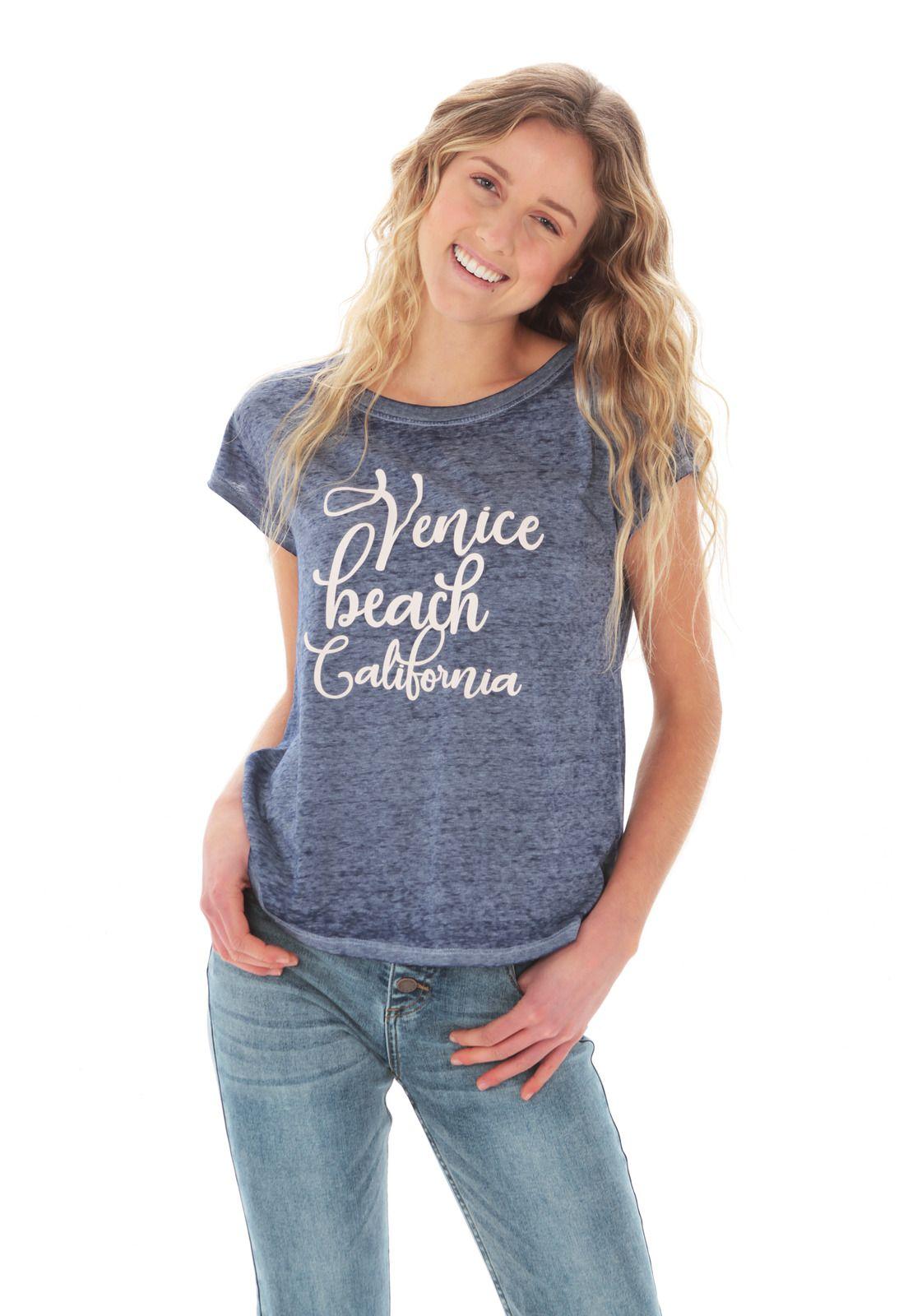 Polera M/C Mujer 5P421-WV21 Azul-0